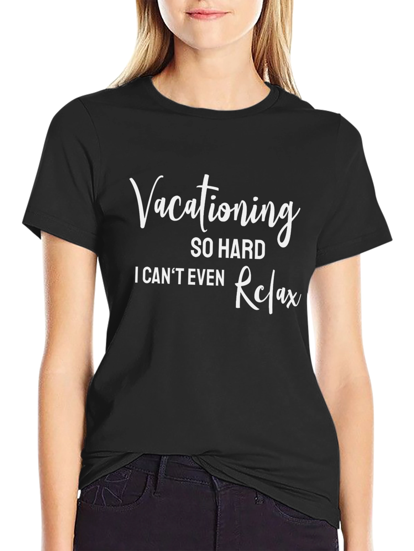 Vacationing So Hard T-Shirt Funny Travel Tee