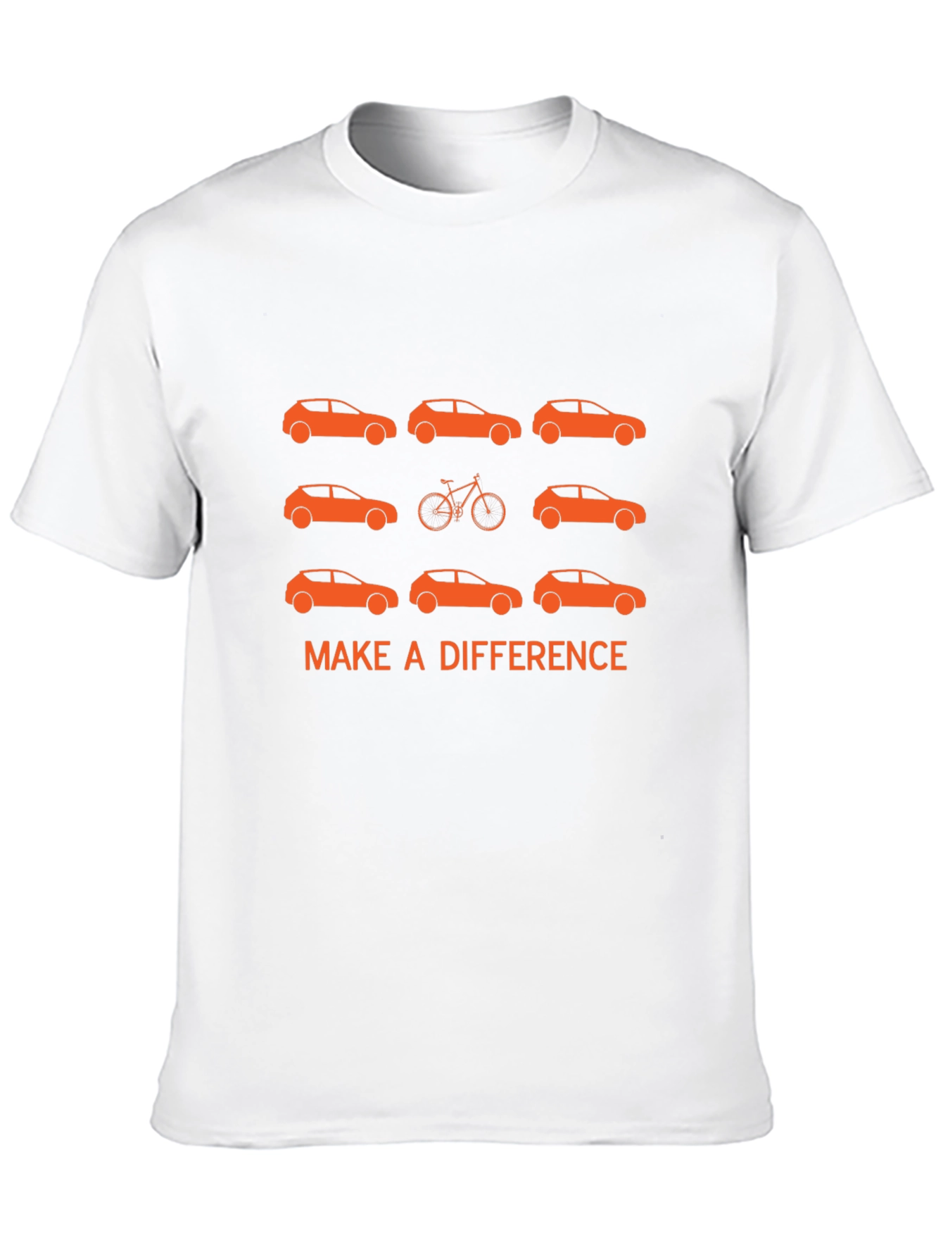 Make a Difference Bike Car T-Shirt