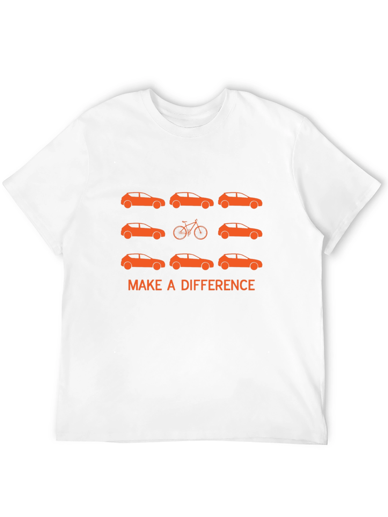 Make a Difference Bike Car T-Shirt