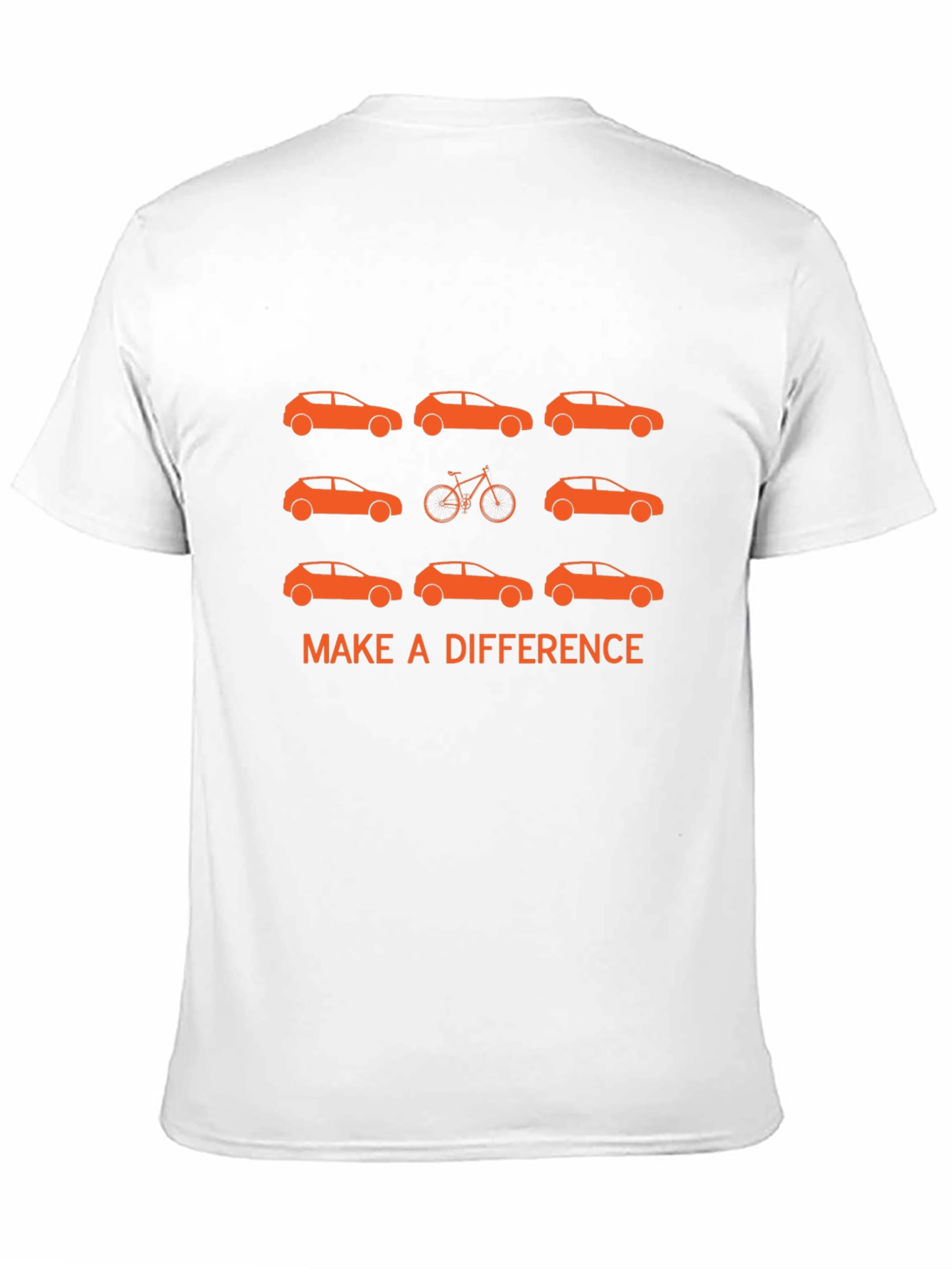 Make a Difference Bike Car T-Shirt