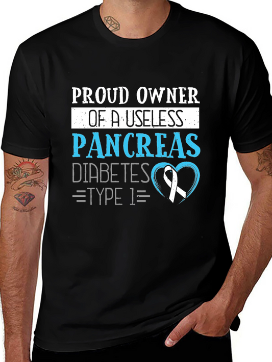 Proud Owner of a Useless Pancreas T-Shirt