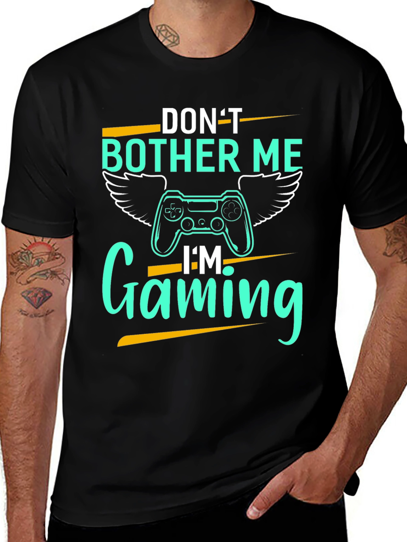 Dont Bother Me Im Gaming T-Shirt