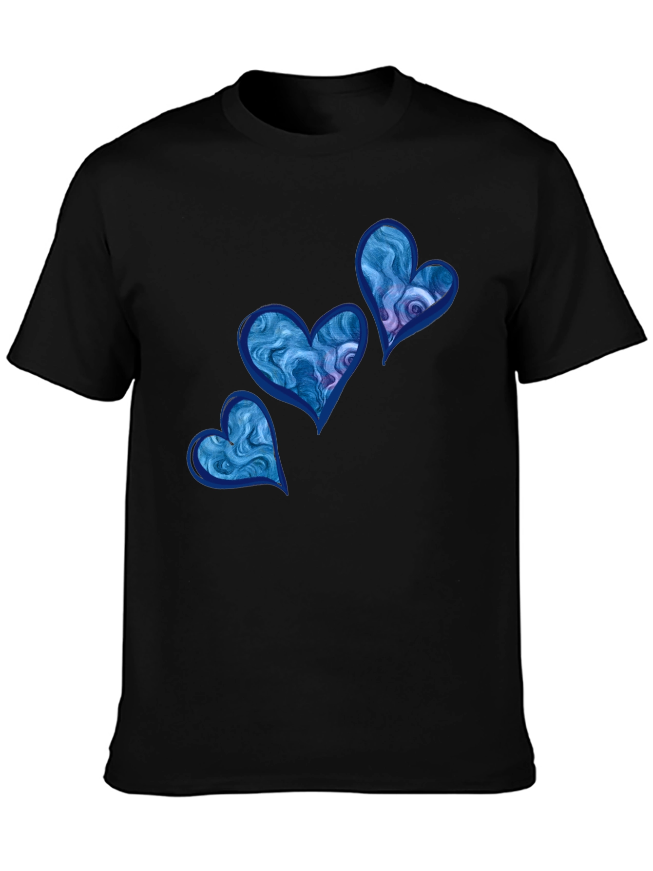 Blue Heart Graphic T-Shirt