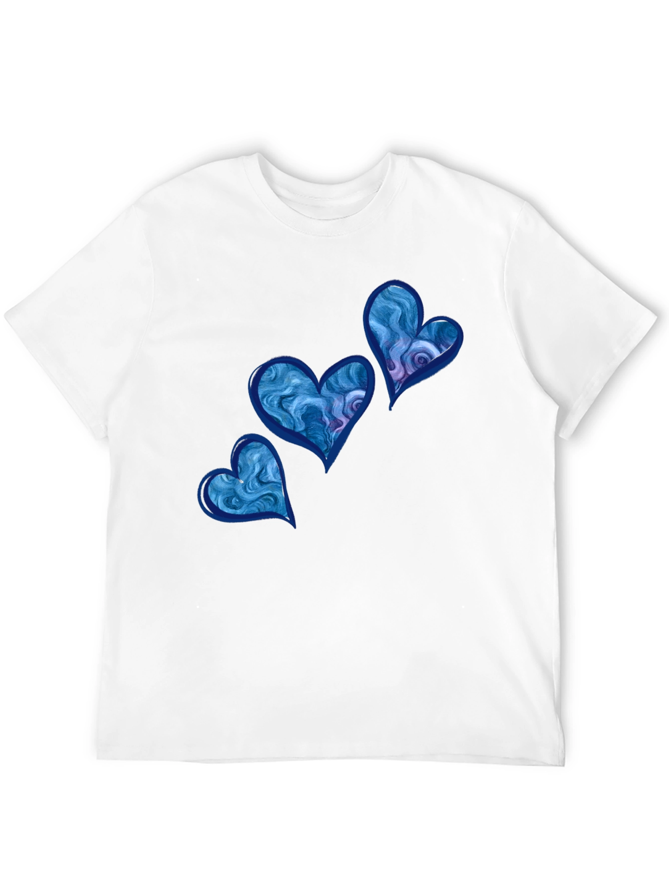 Blue Heart Graphic T-Shirt