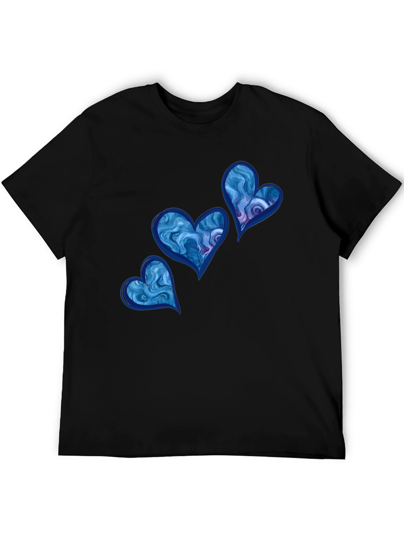 Blue Heart Graphic T-Shirt