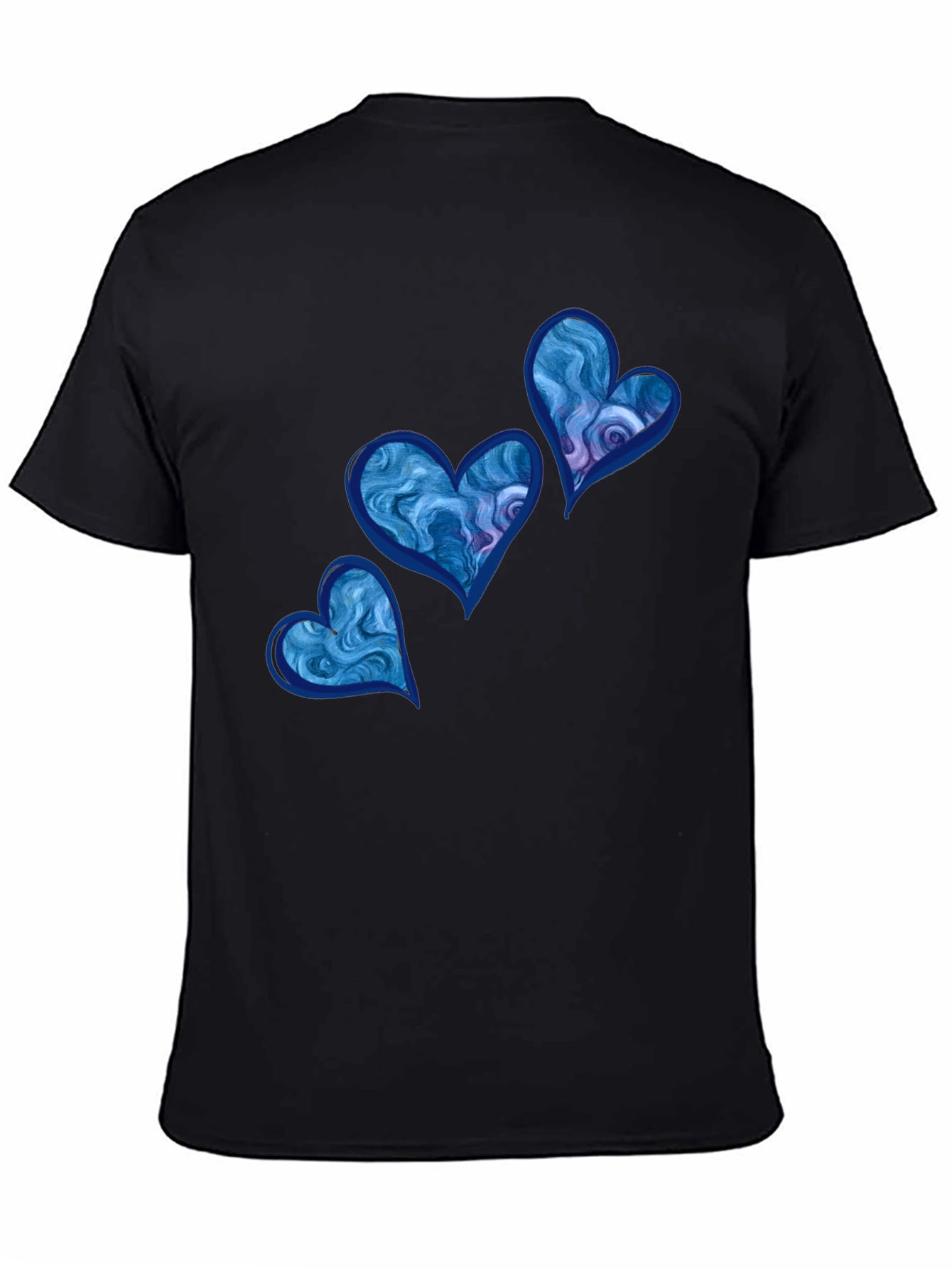 Blue Heart Graphic T-Shirt