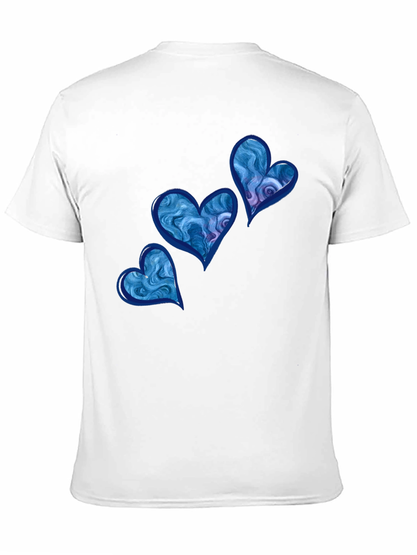 Blue Heart Graphic T-Shirt