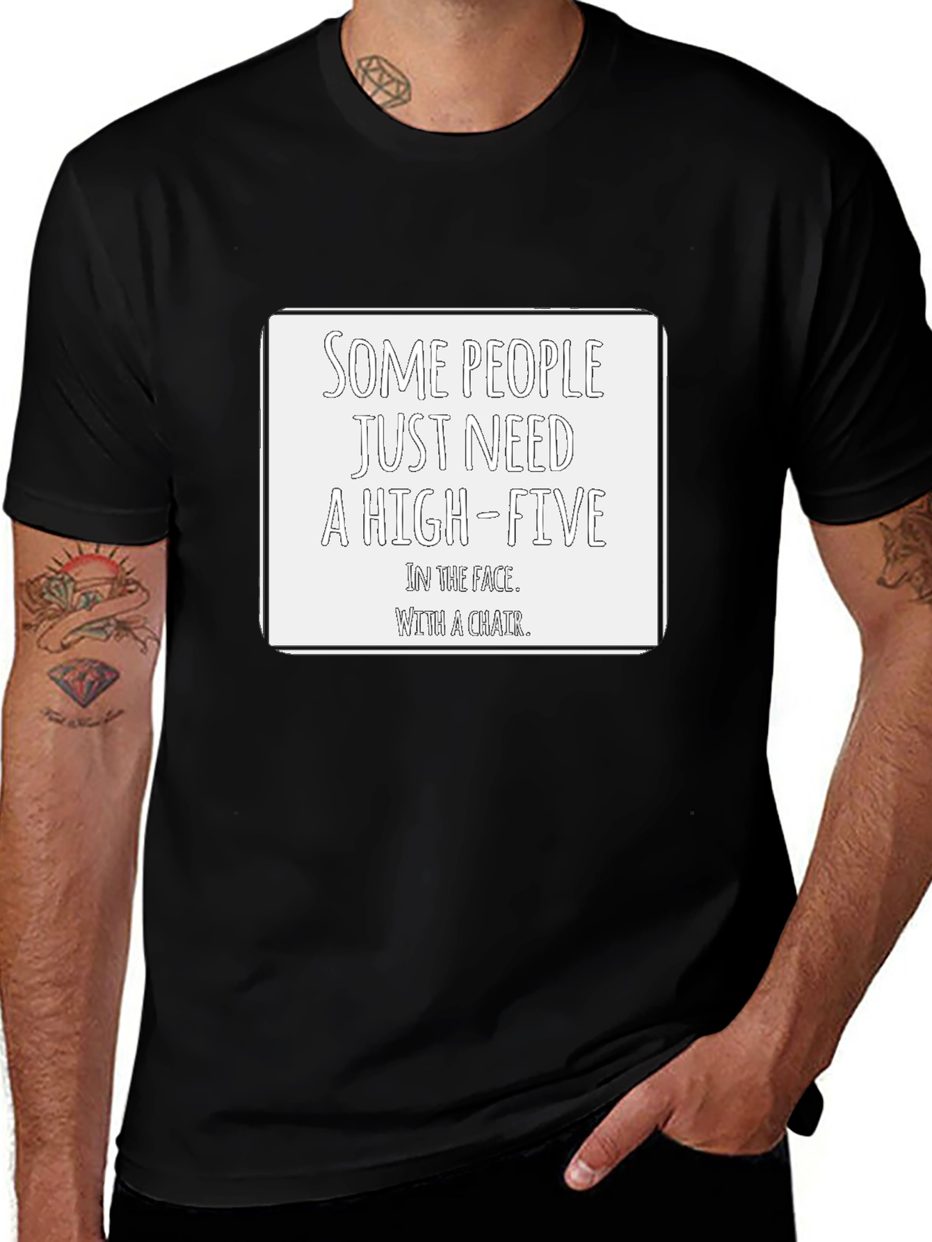 Sarcastic High-Five T-Shirt
