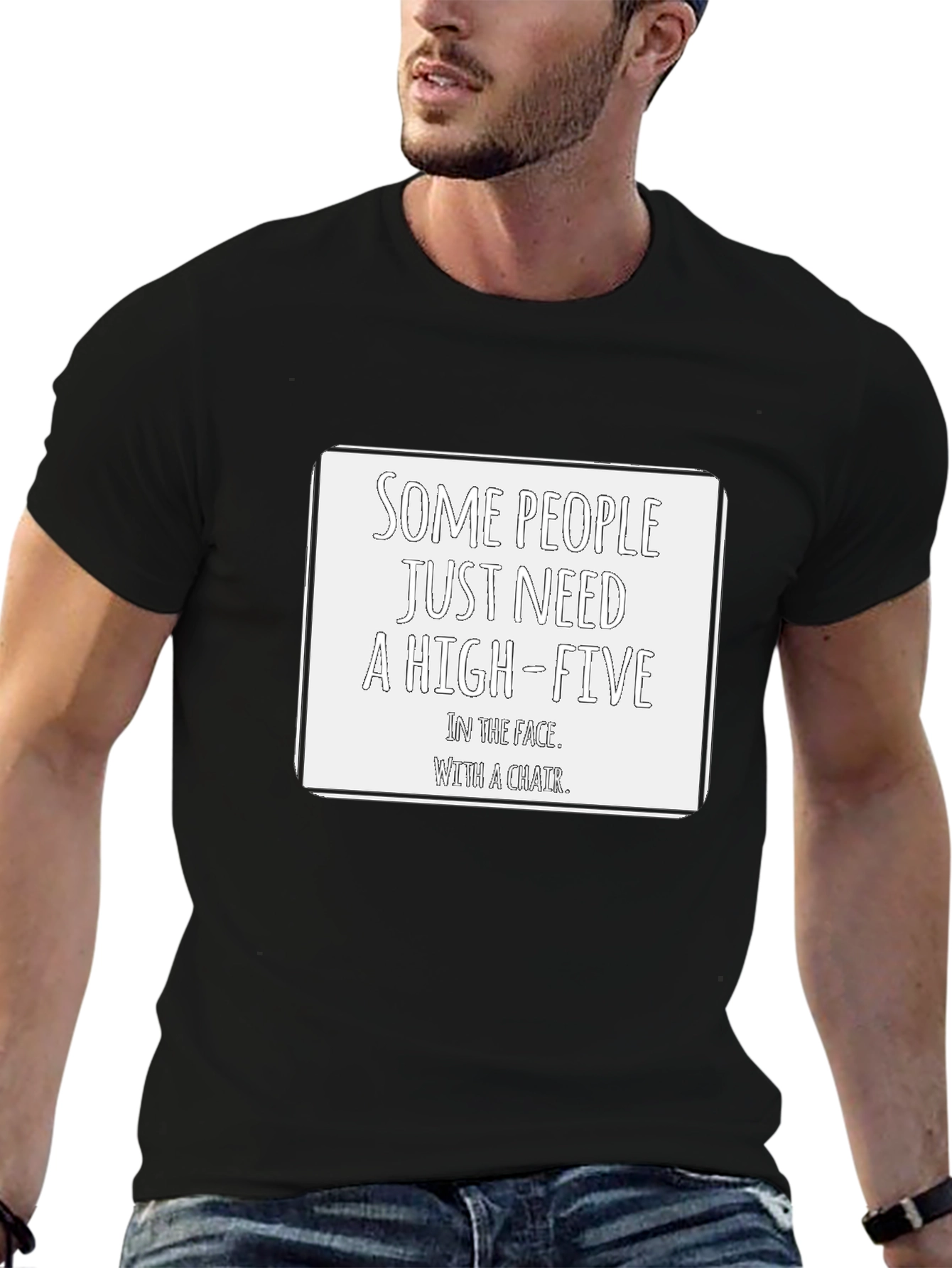 Sarcastic High-Five T-Shirt