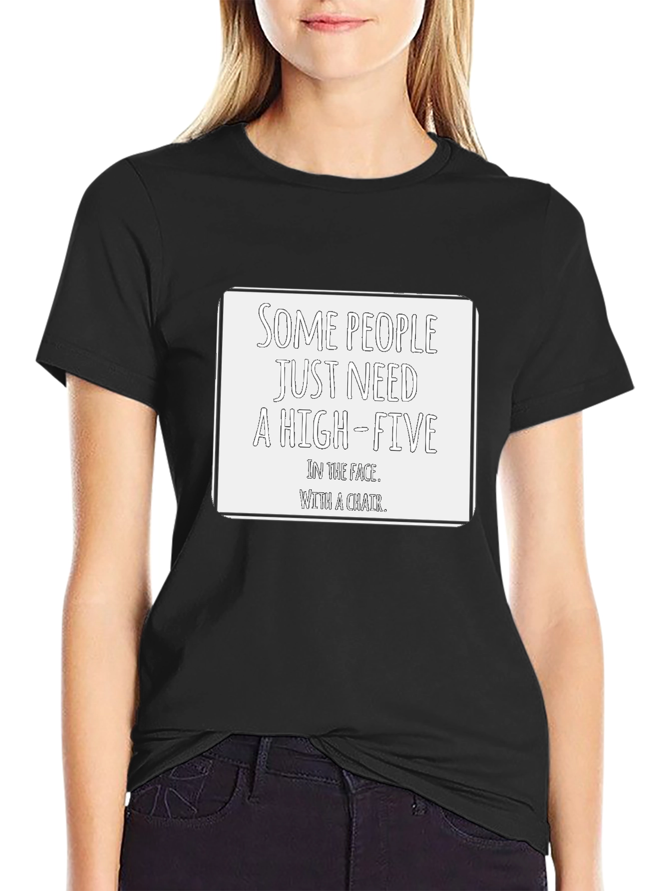 Sarcastic High-Five T-Shirt