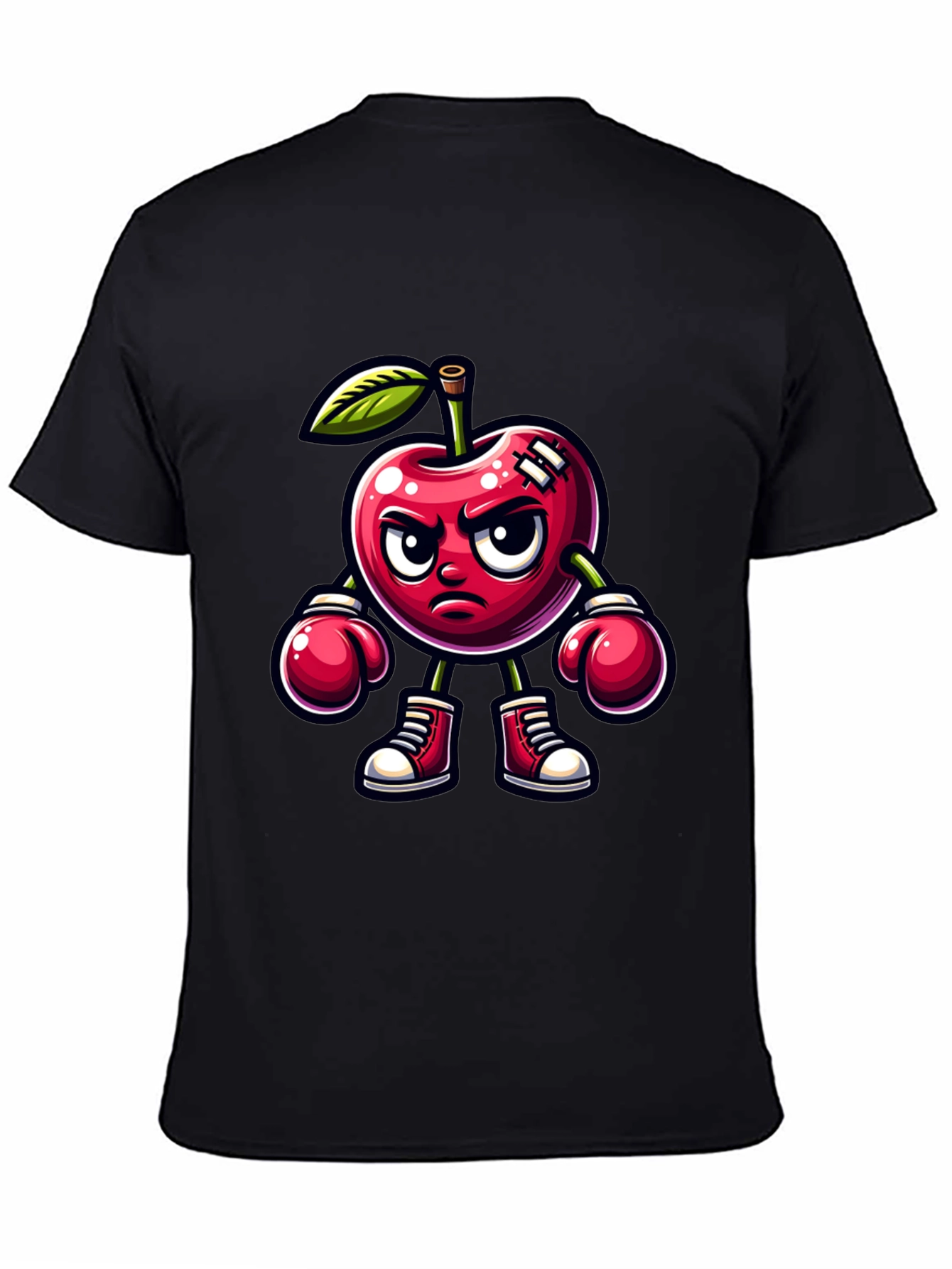 Cherry Boxer Graphic Tee - Punchy Style