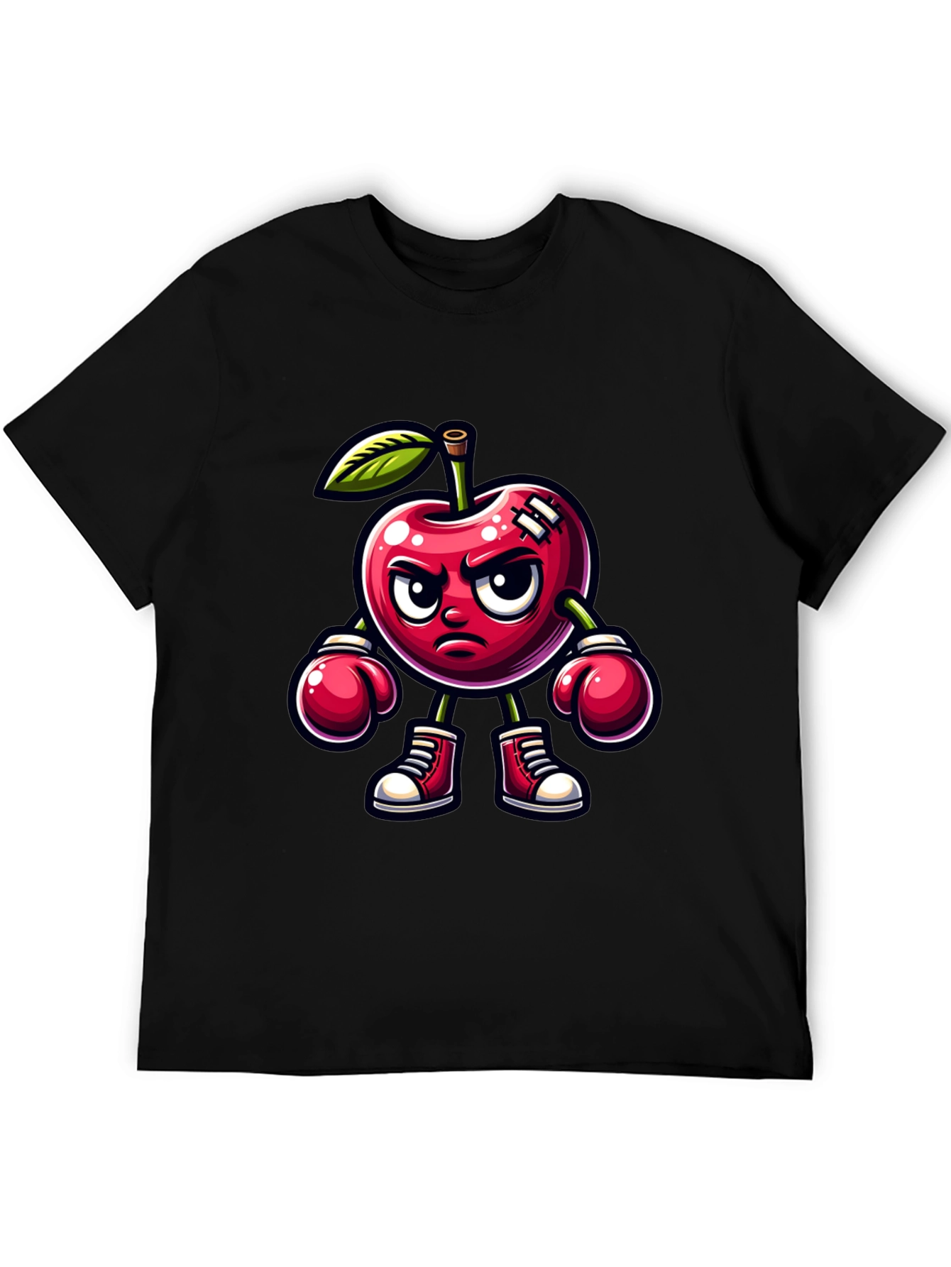 Cherry Boxer Graphic Tee - Punchy Style