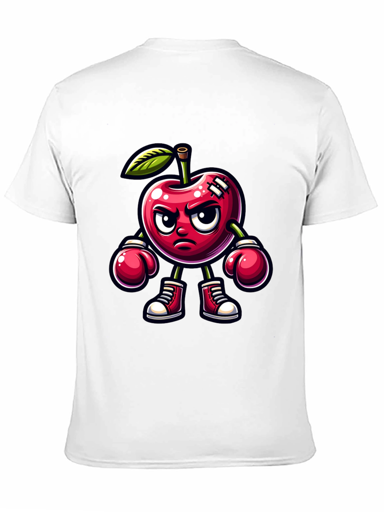 Cherry Boxer Graphic Tee - Punchy Style