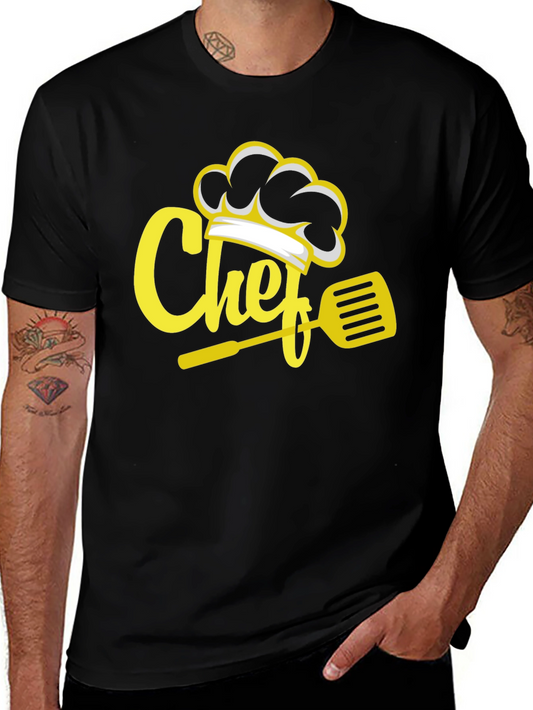 Chef Hat & Spatula Graphic T-Shirt