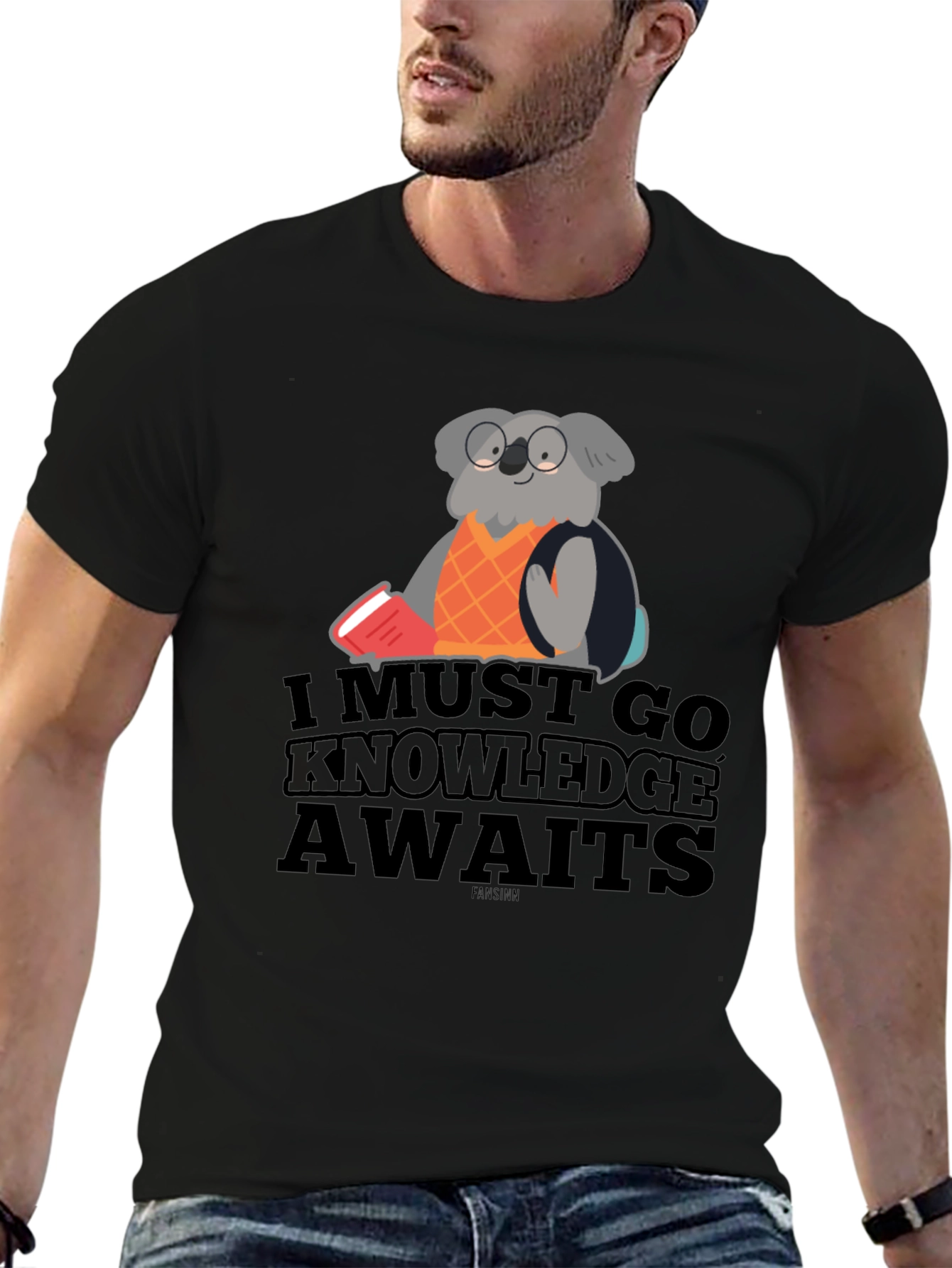 Knowledge Awaits Graphic Tee