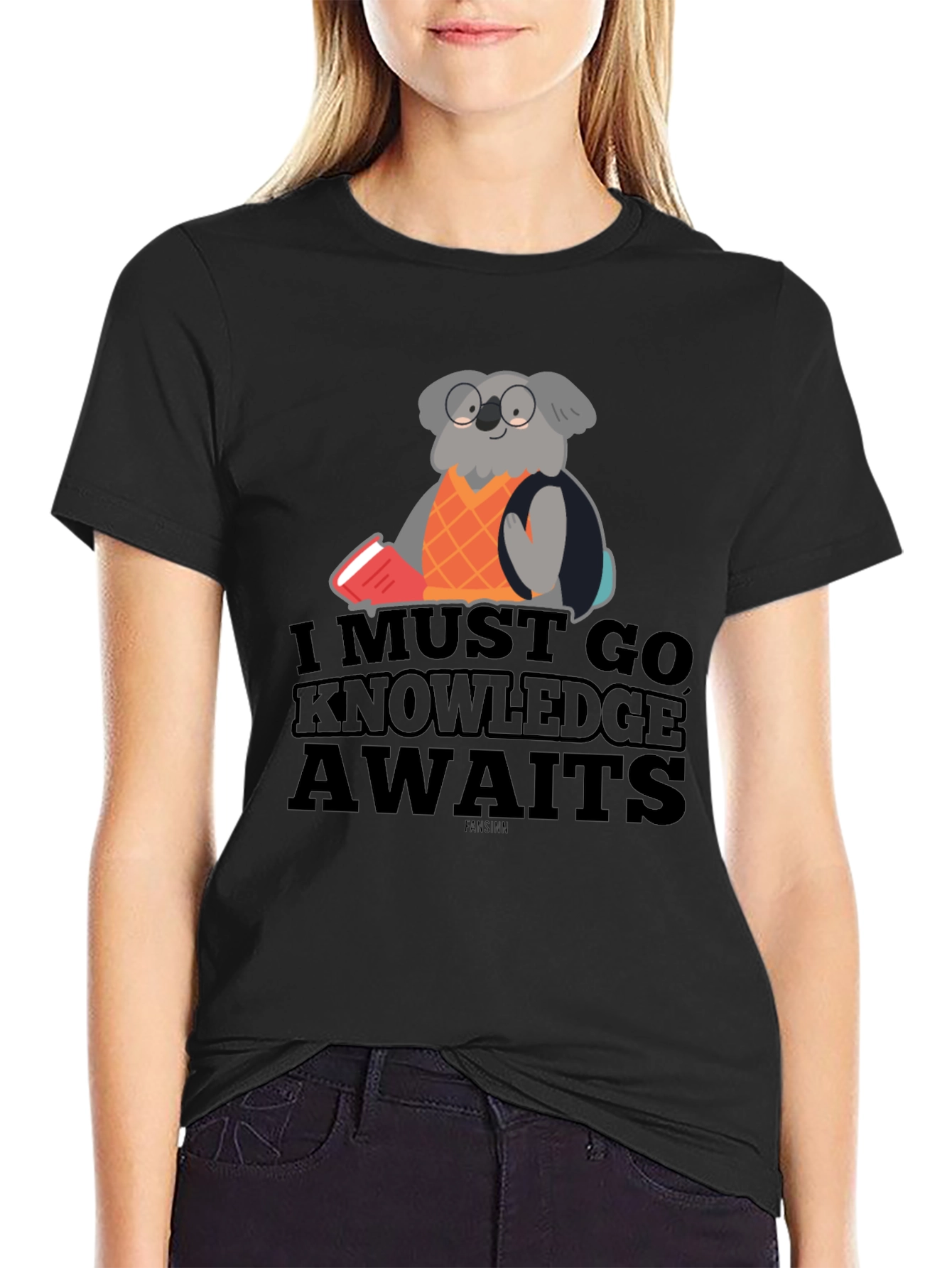 Knowledge Awaits Graphic Tee