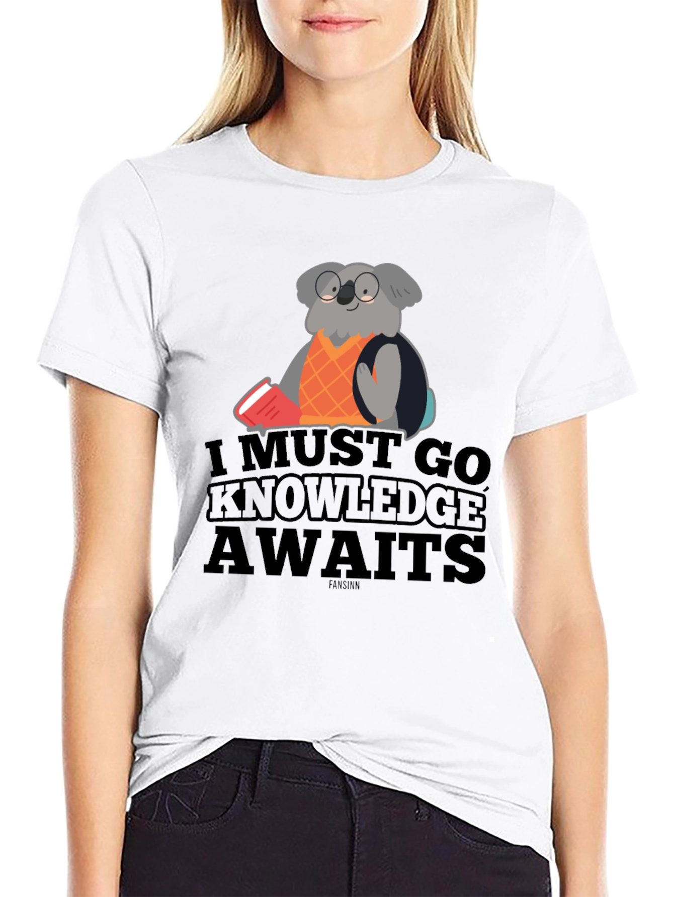 Knowledge Awaits Graphic Tee