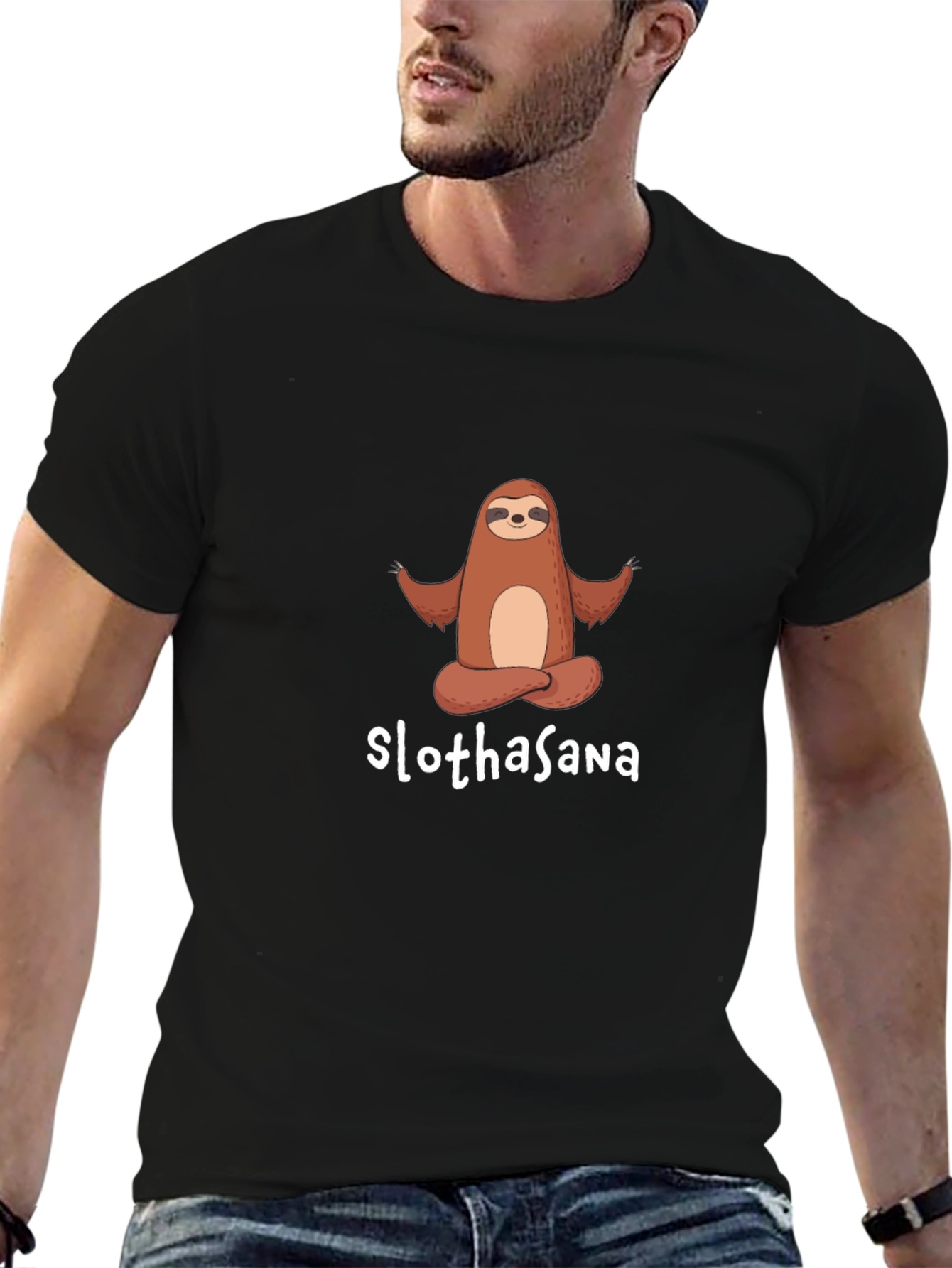 Slothasana T-Shirt - Yoga Sloth Tee