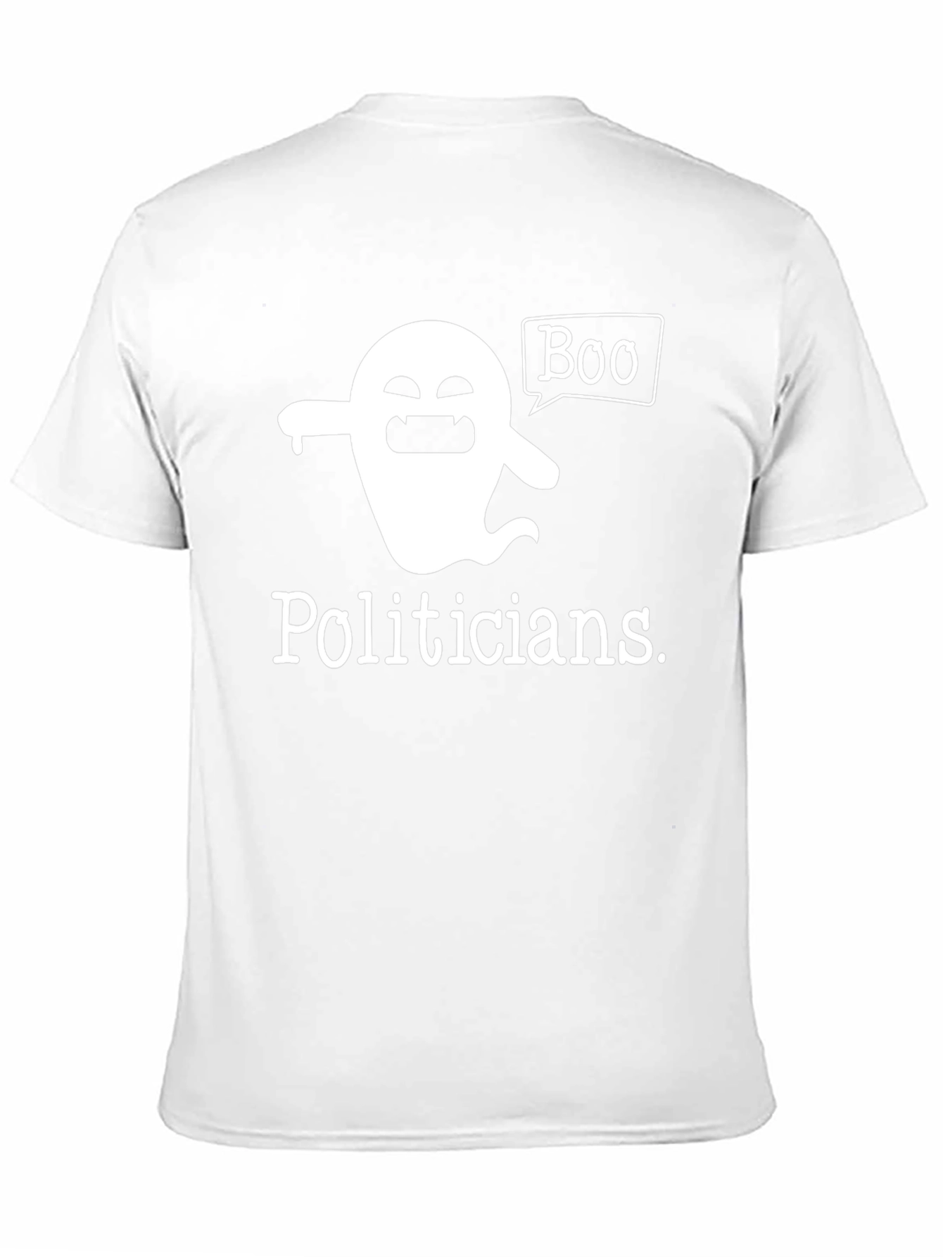 Boo Politicians Ghost Graphic T-Shirt