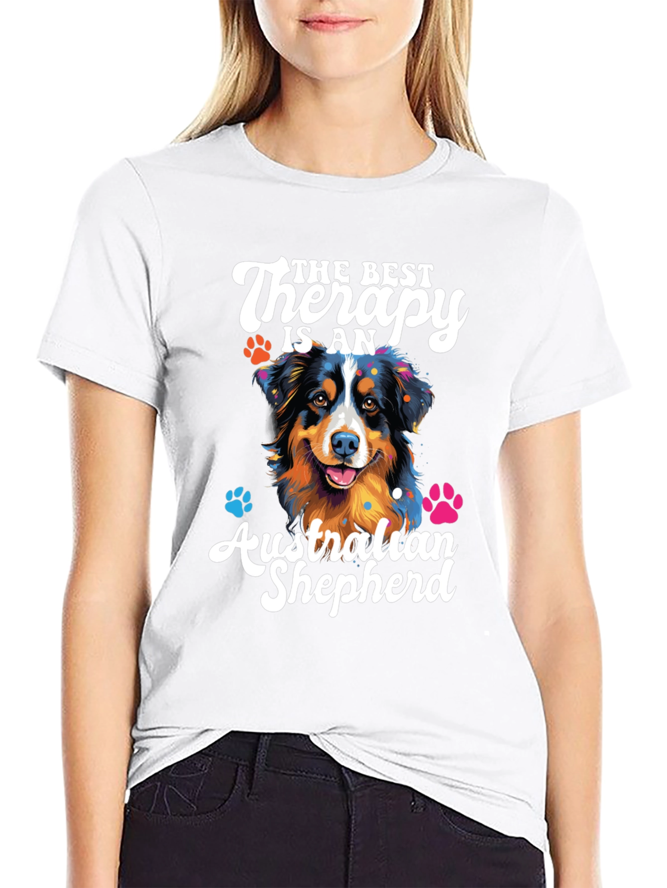 Australian Shepherd Therapy T-Shirt