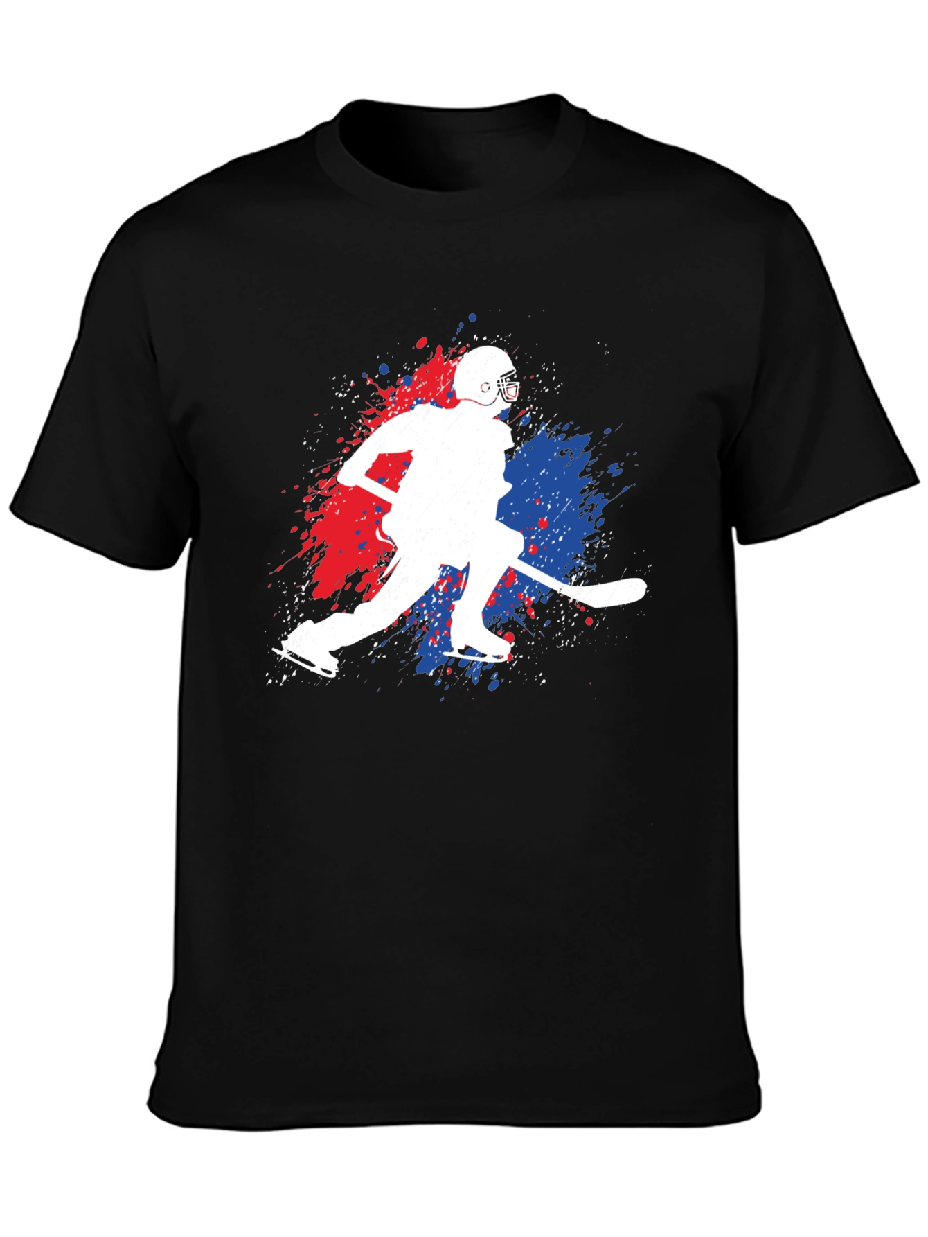Hockey Player Graphic Tee
