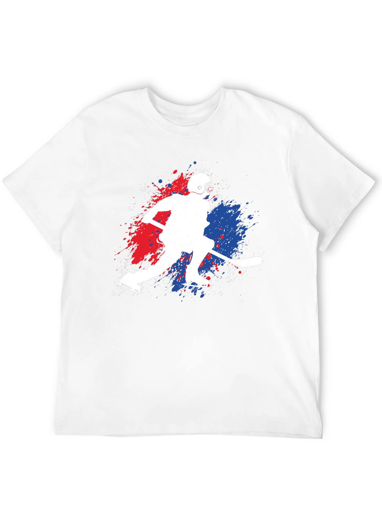 Hockey Player Graphic Tee