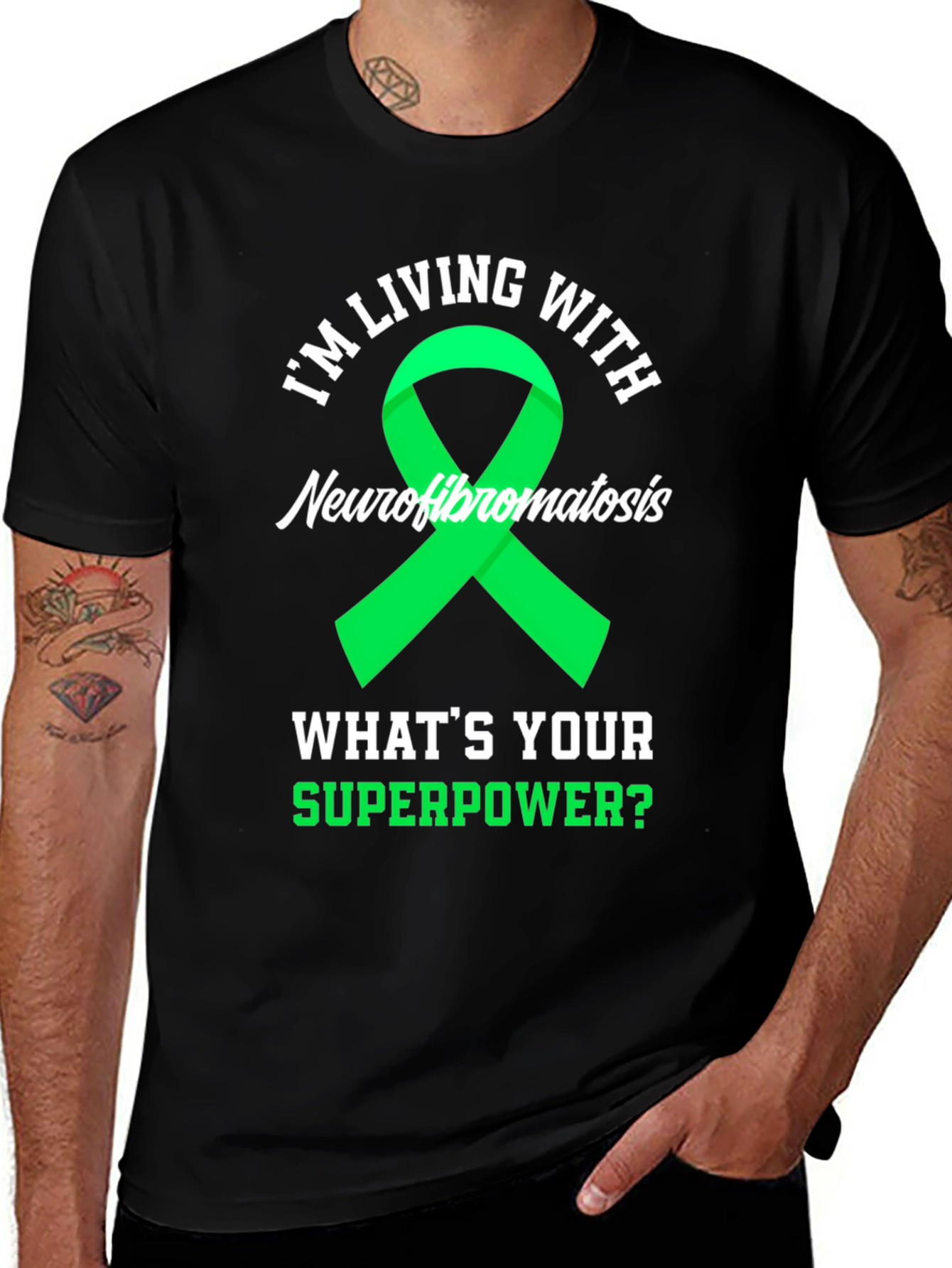 Neurofibromatosis Awareness T-Shirt - Whats Your Superpower?