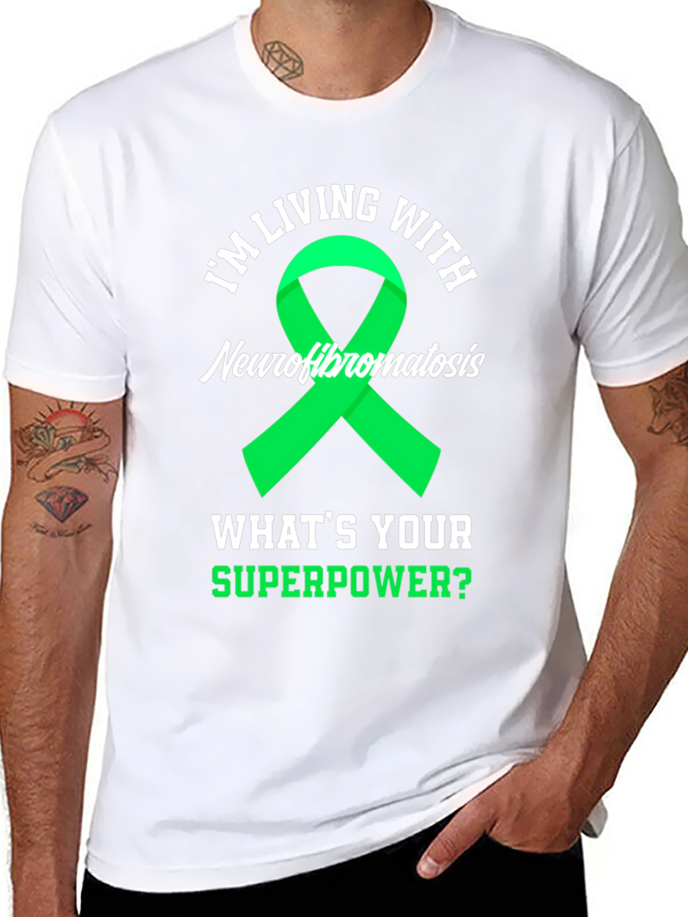 Neurofibromatosis Awareness T-Shirt - Whats Your Superpower?