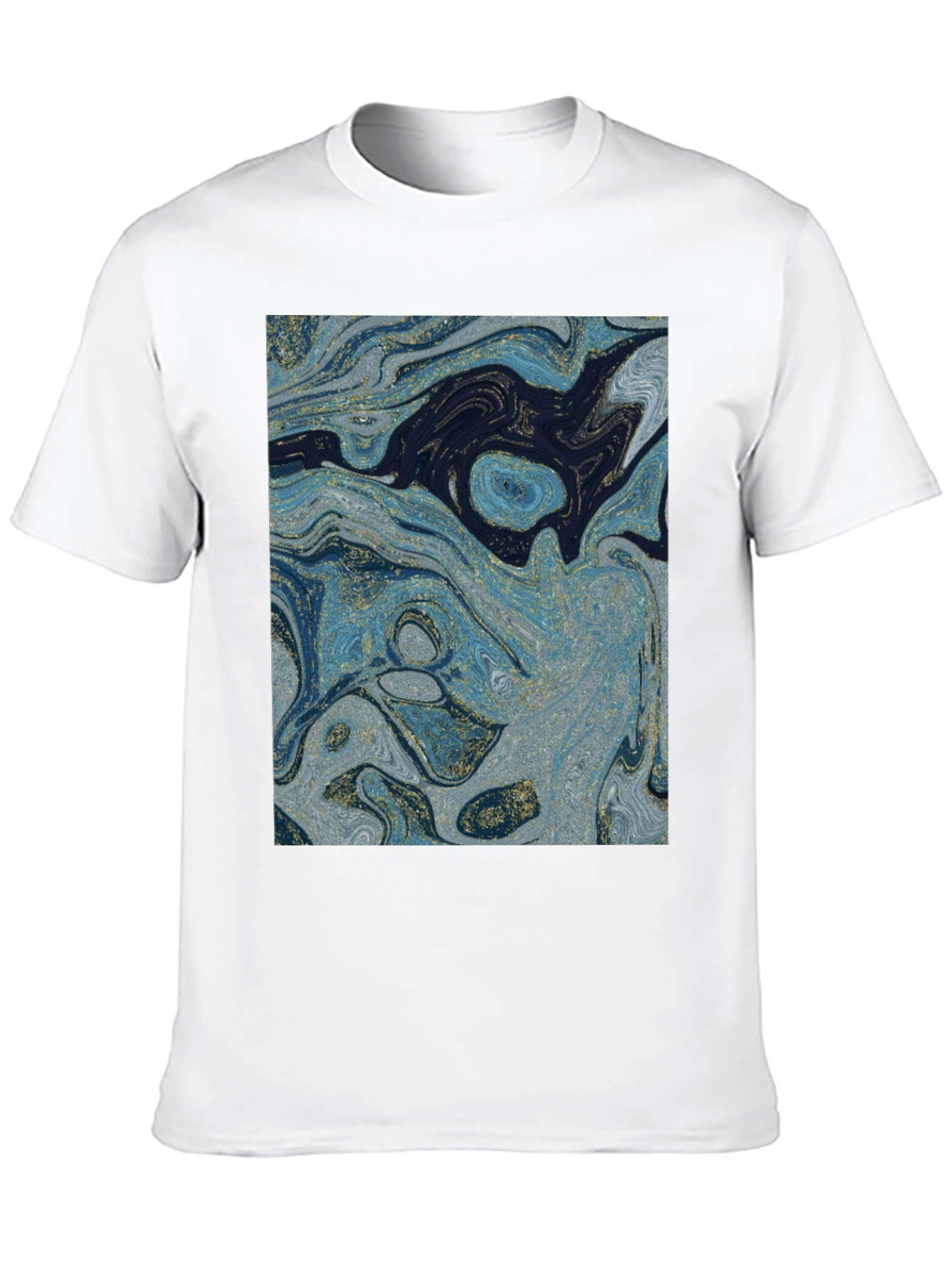 Abstract Art Black T-Shirt - Stylish Graphic Tee