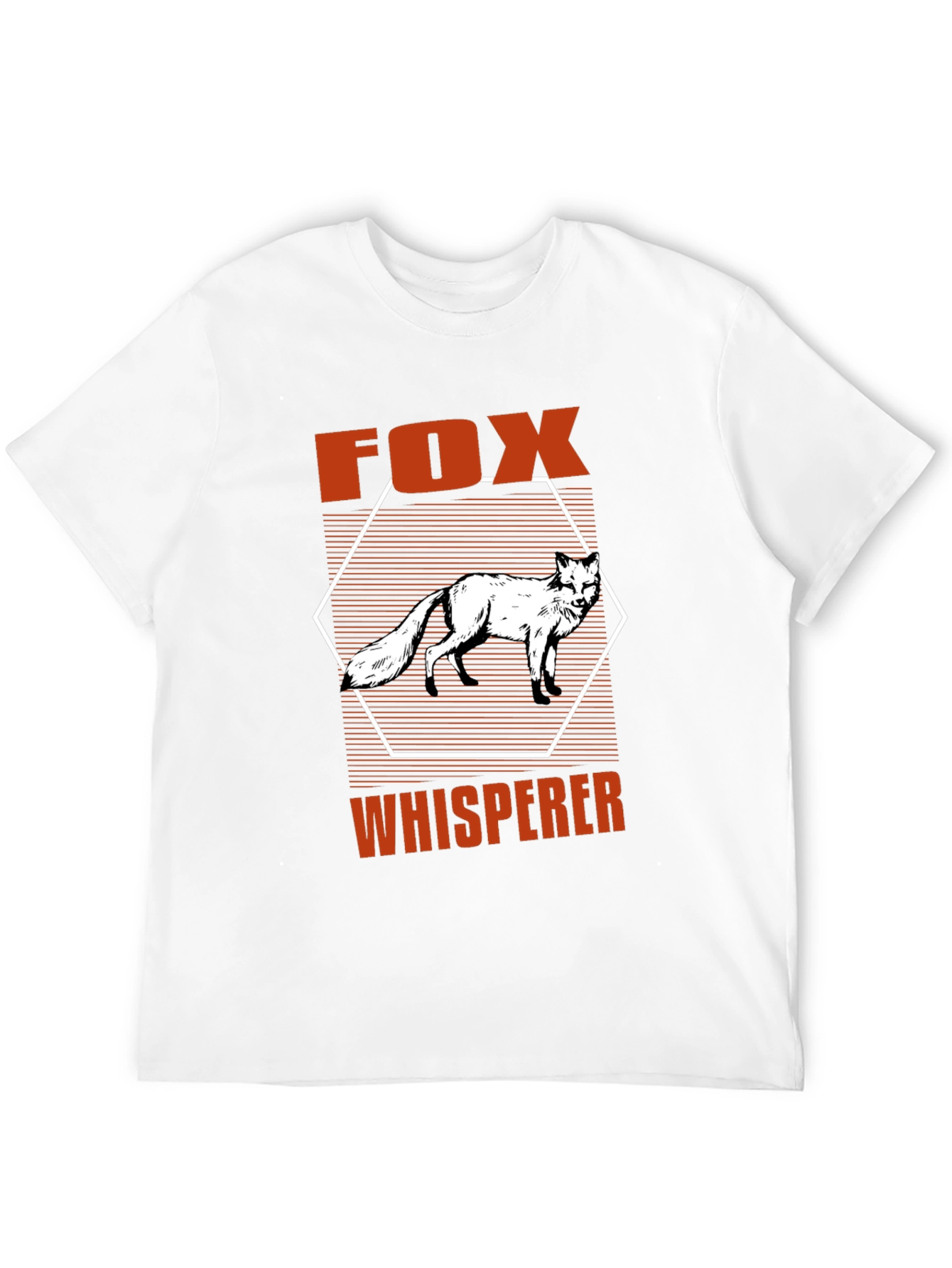 Fox Whisperer Graphic T-Shirt -  Mens Black Tee