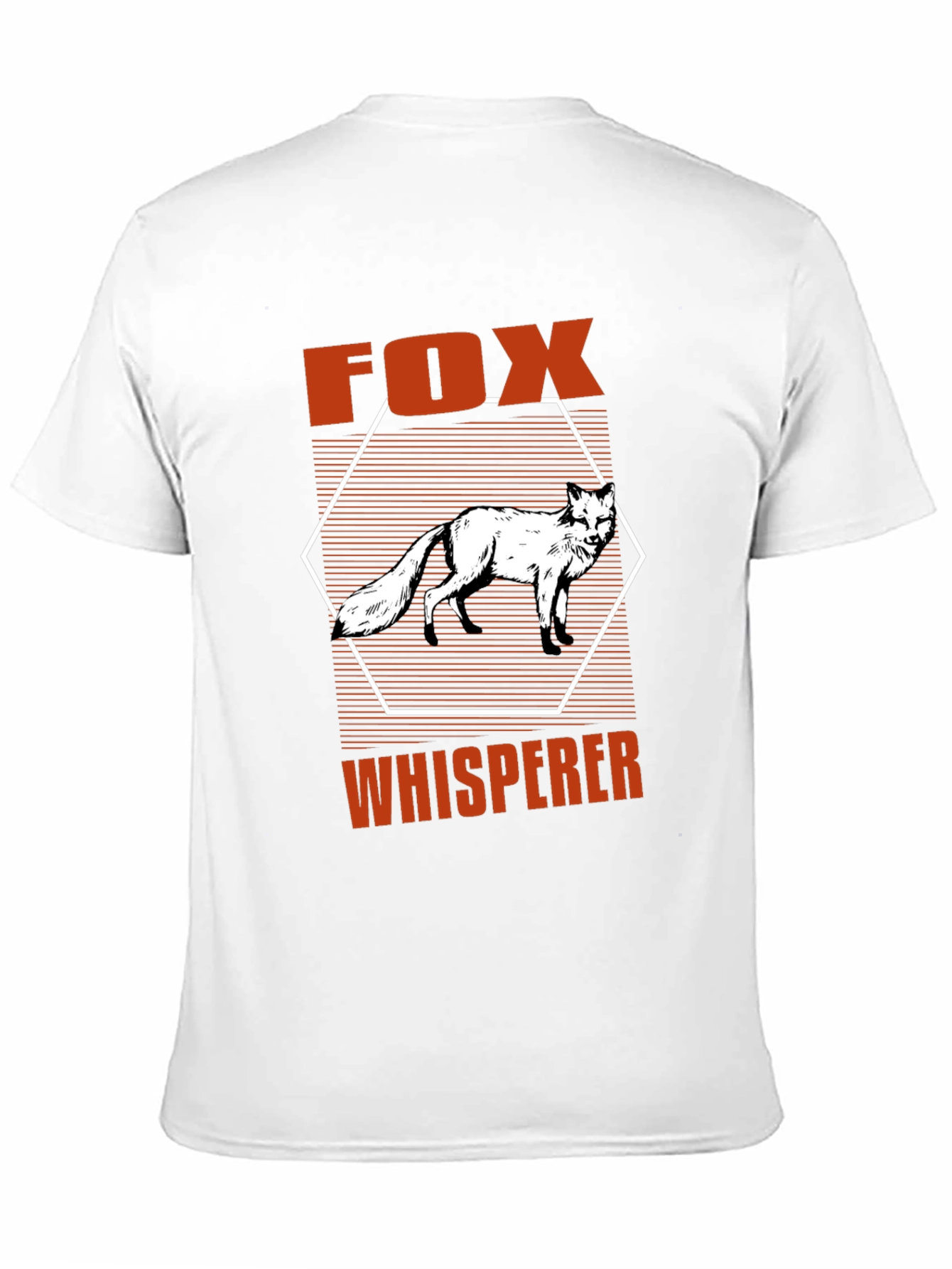 Fox Whisperer Graphic T-Shirt -  Mens Black Tee
