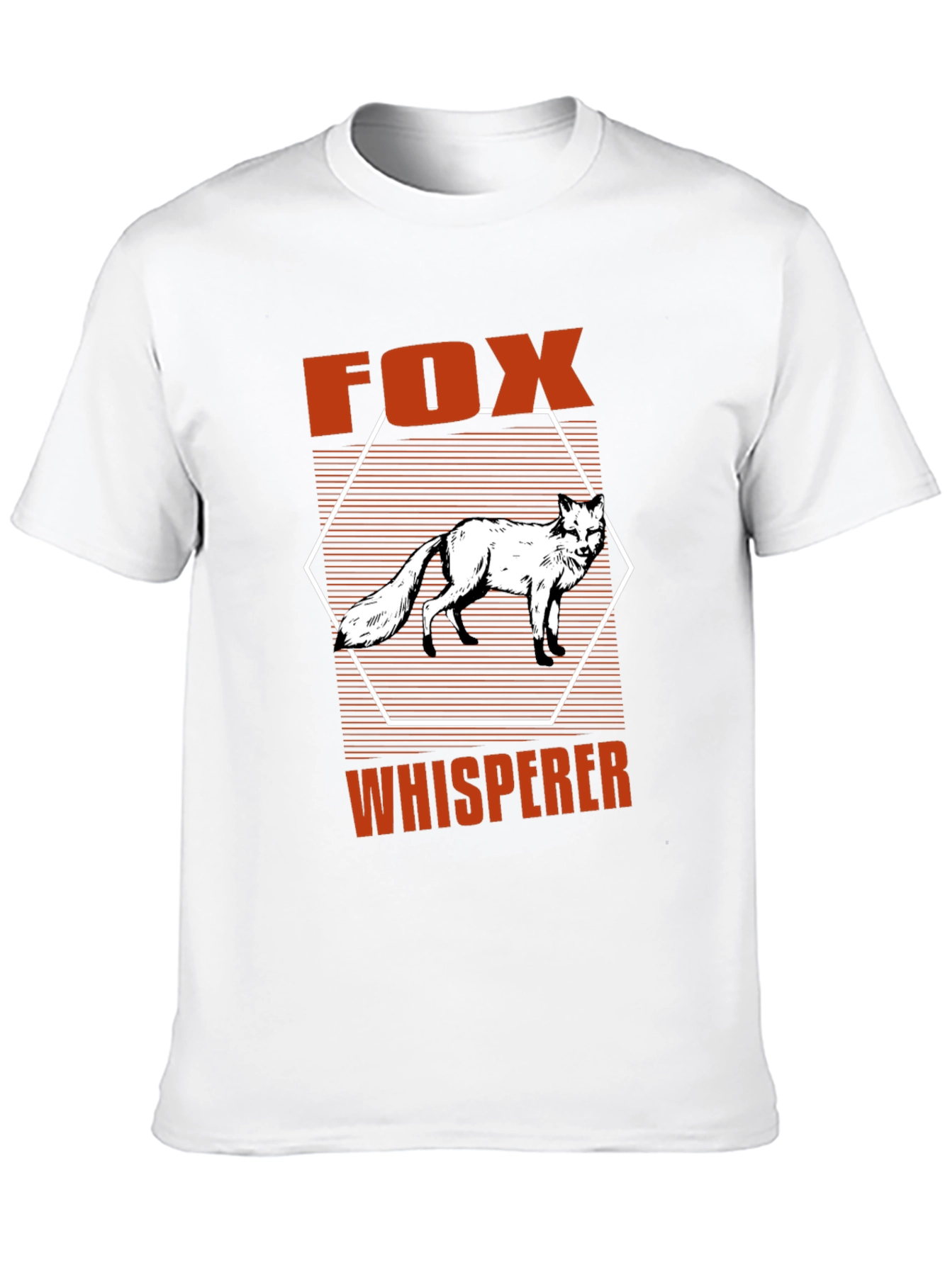 Fox Whisperer Graphic T-Shirt -  Mens Black Tee