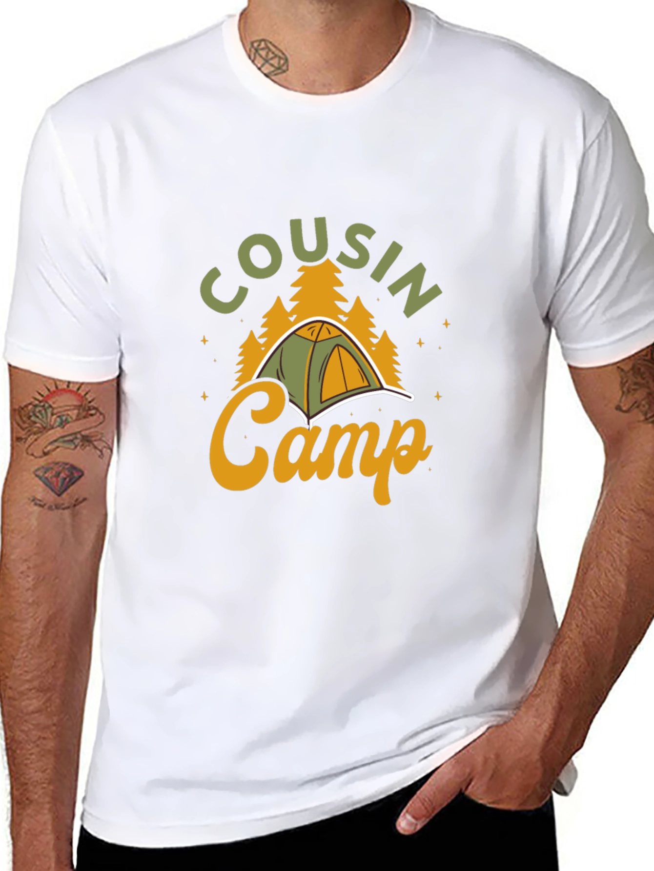 Cousin Camp Black T-Shirt
