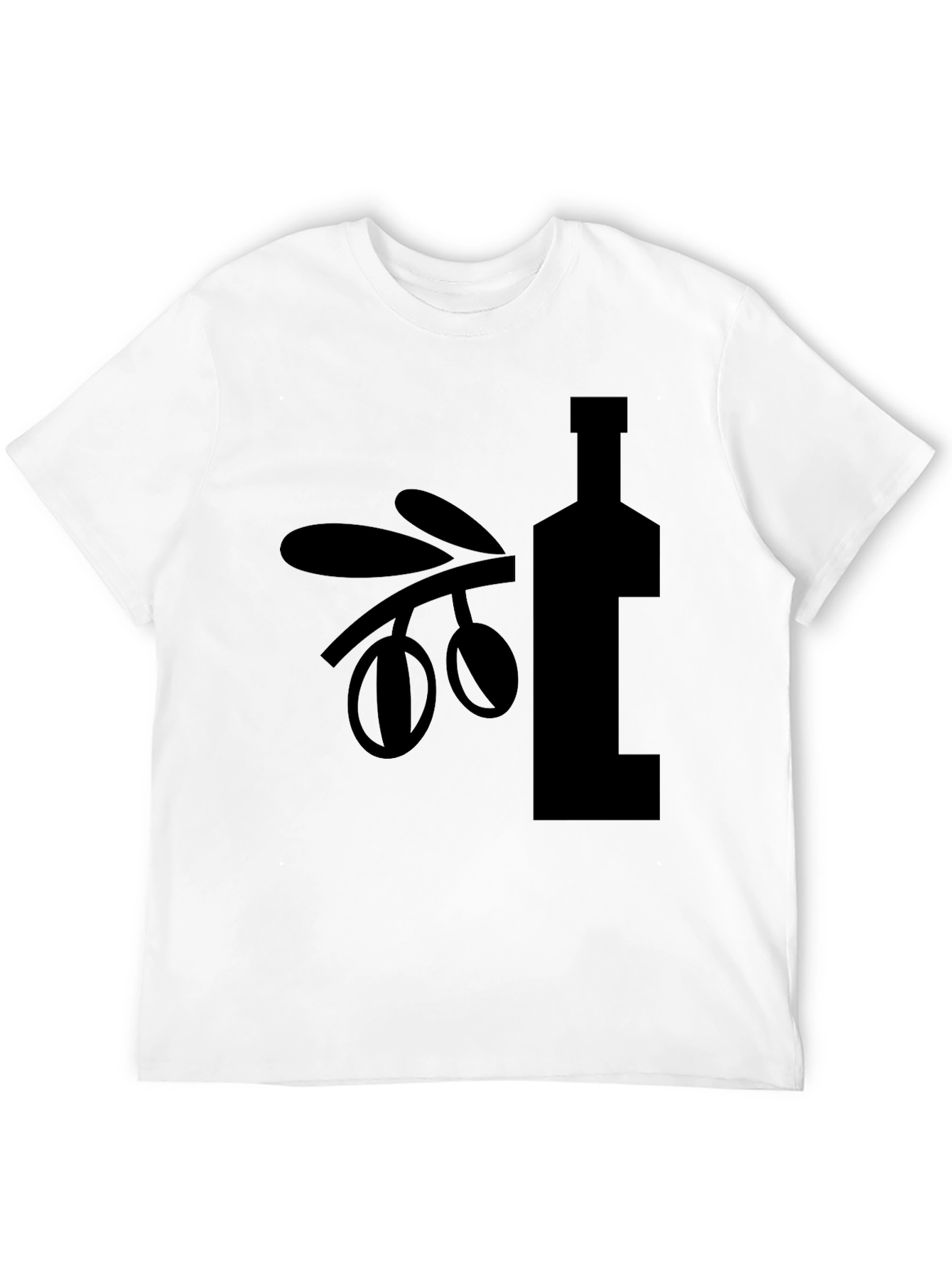 Olive Oil Bottle Graphic Tee