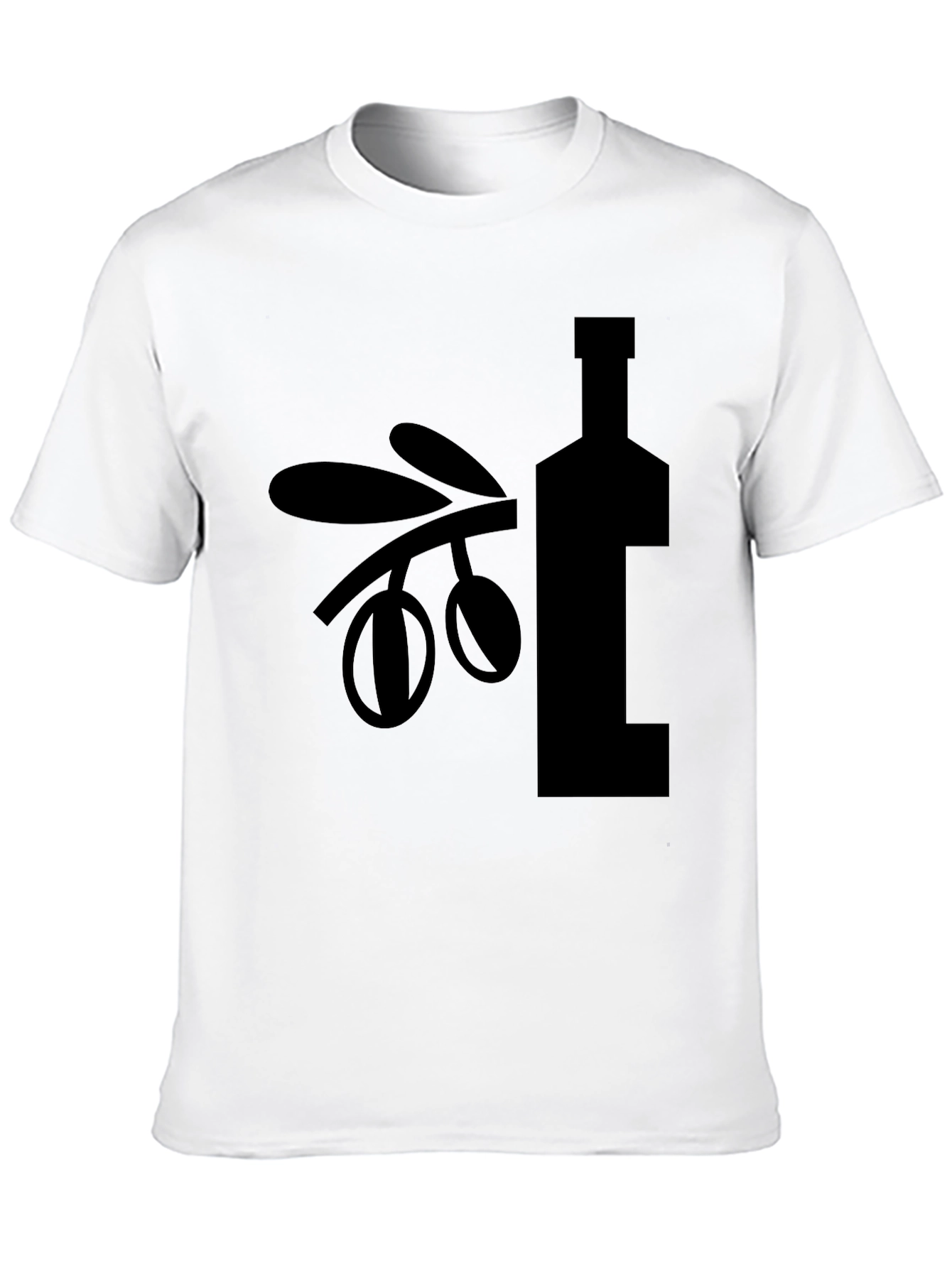 Olive Oil Bottle Graphic Tee