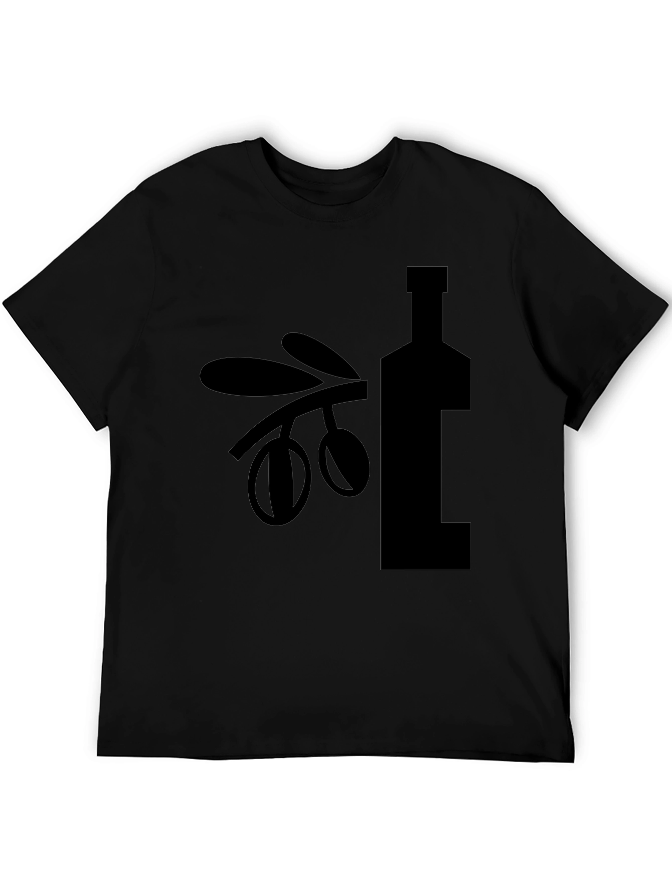 Olive Oil Bottle Graphic Tee