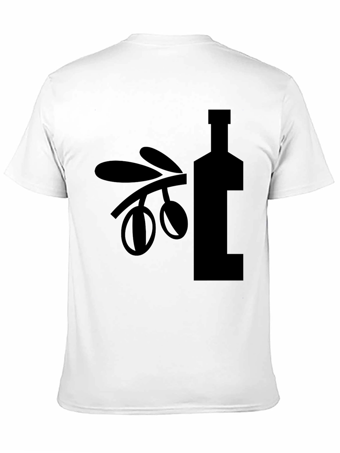 Olive Oil Bottle Graphic Tee
