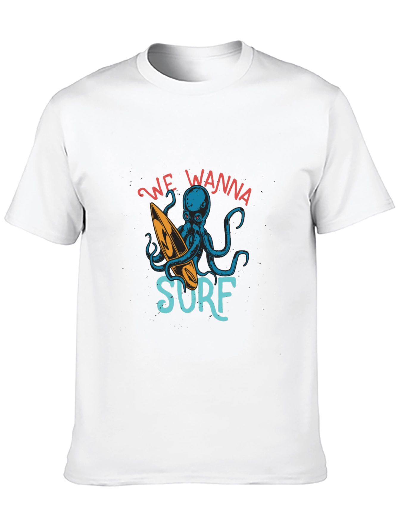 Octopus Surfer Graphic Tee - Wanna Surf
