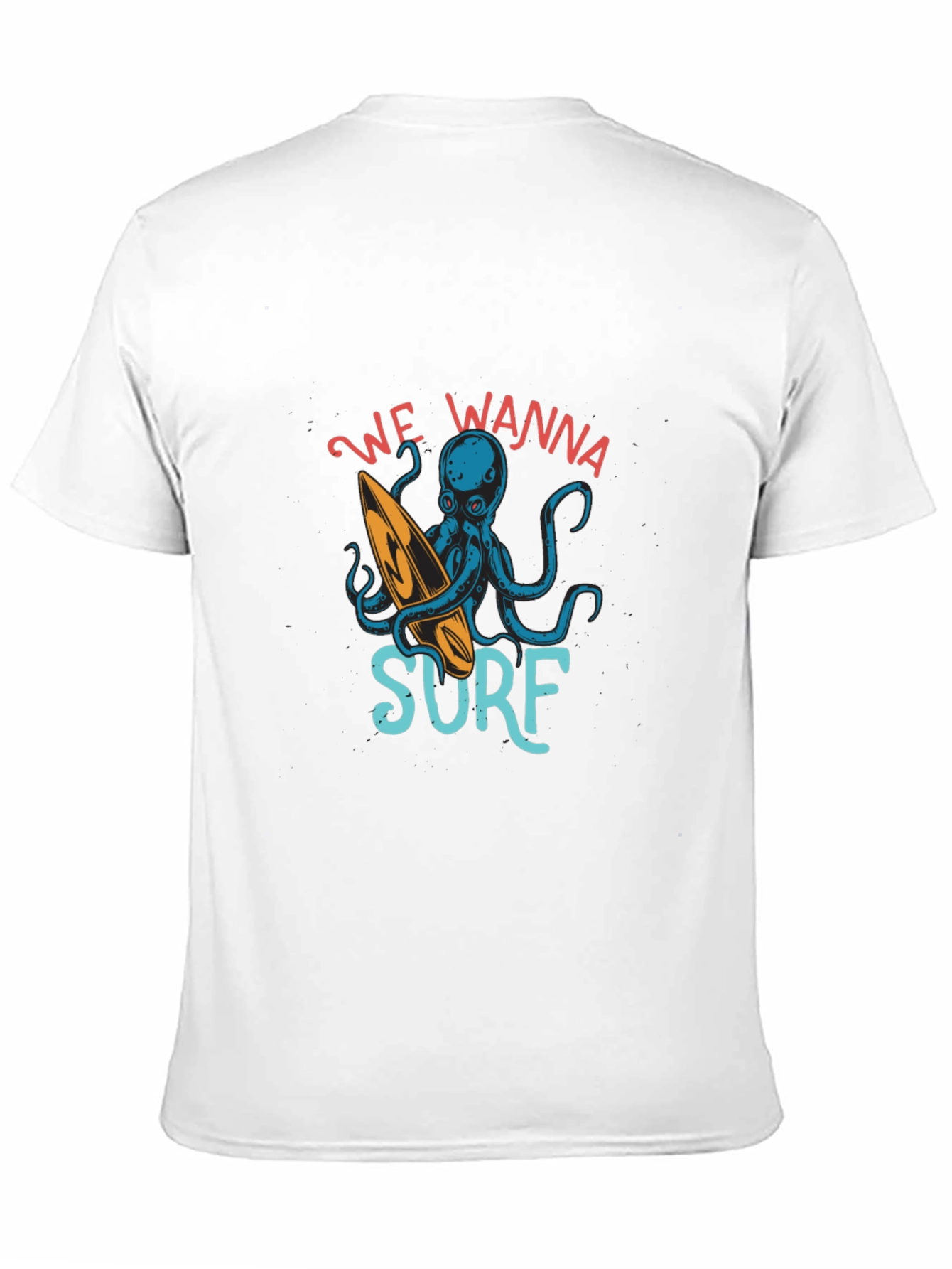 Octopus Surfer Graphic Tee - Wanna Surf