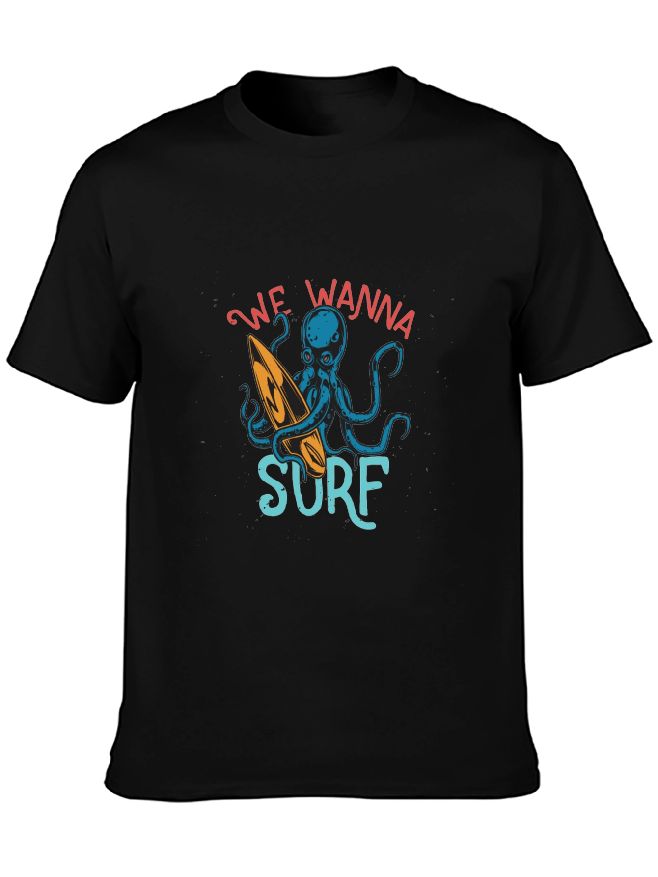 Octopus Surfer Graphic Tee - Wanna Surf