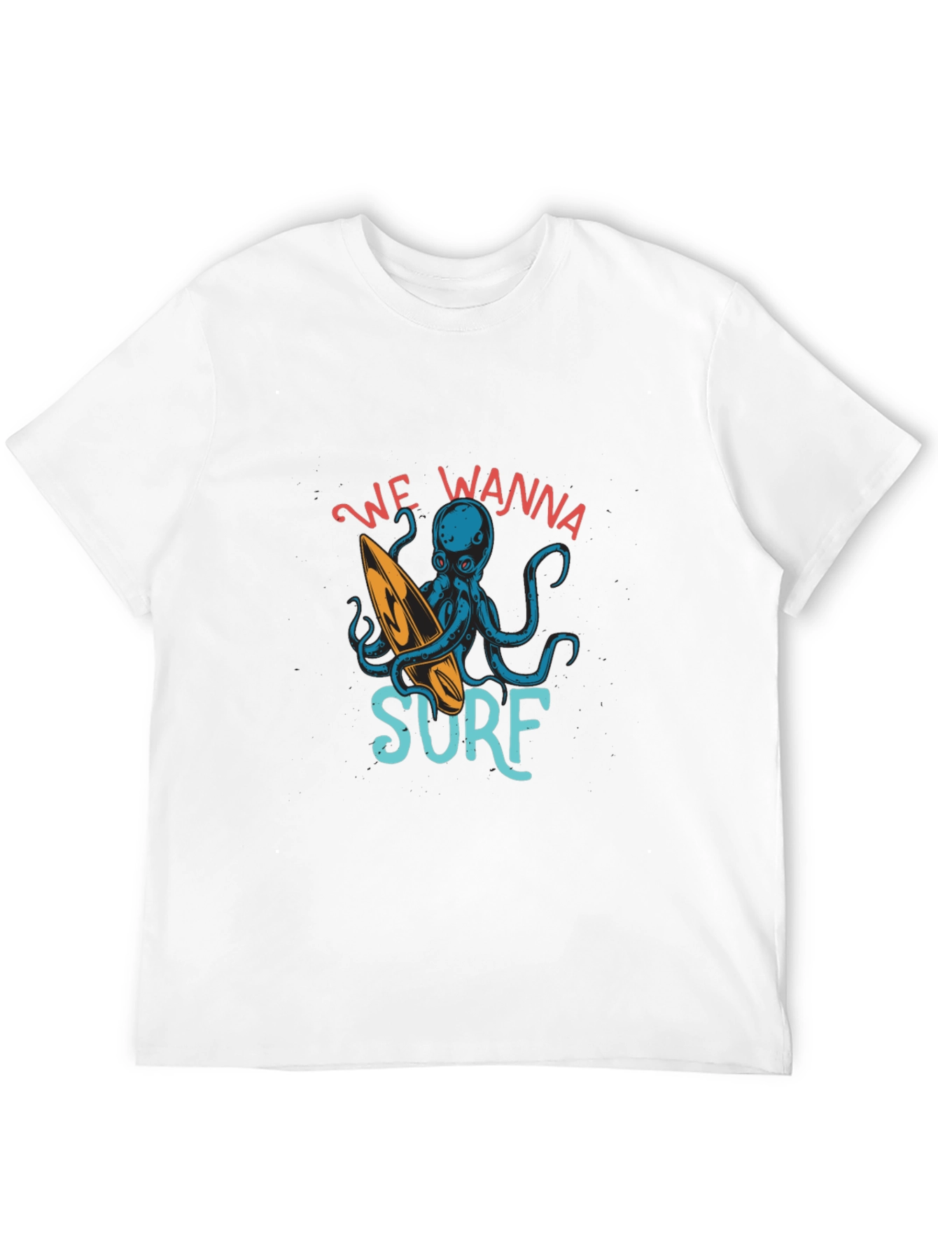 Octopus Surfer Graphic Tee - Wanna Surf