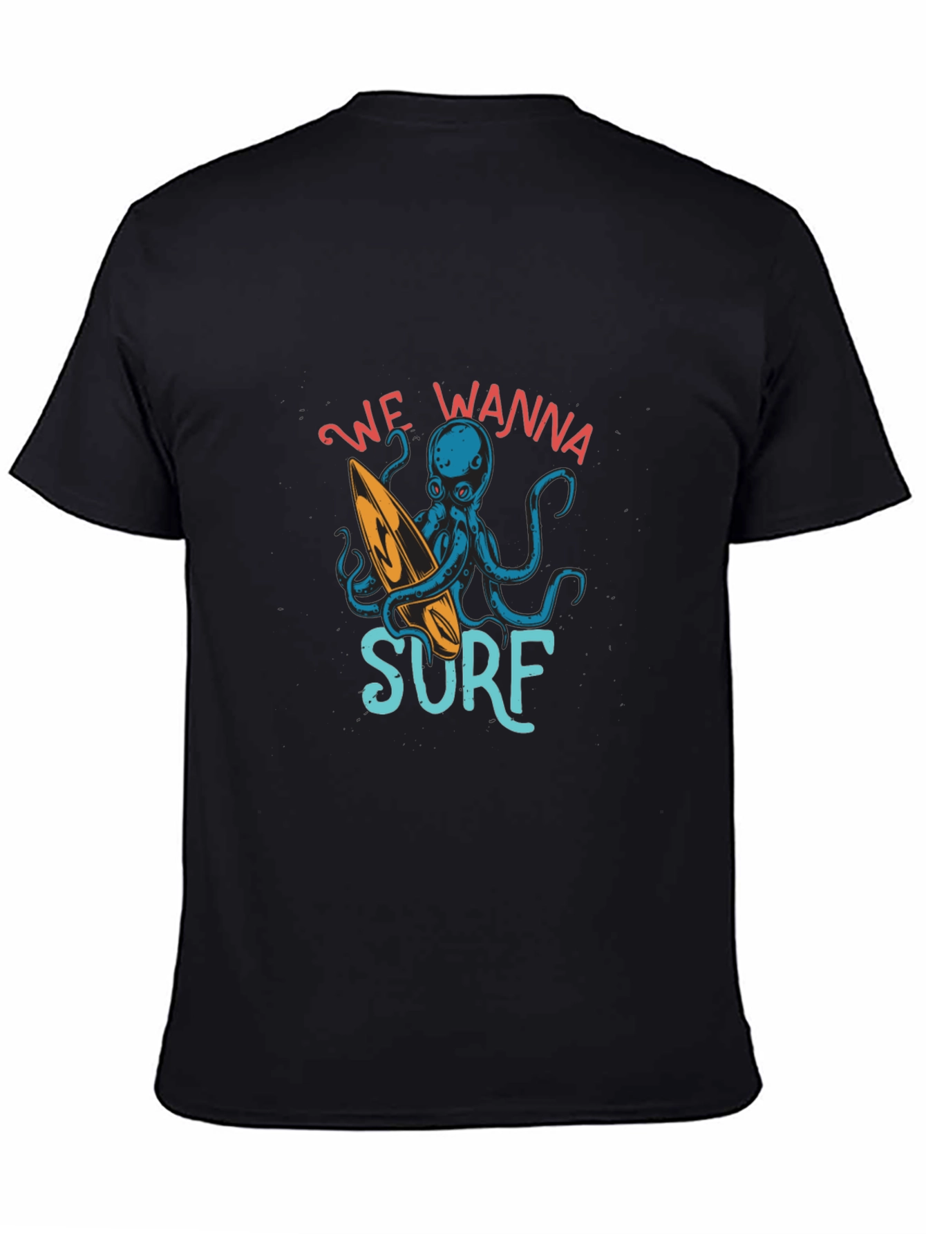 Octopus Surfer Graphic Tee - Wanna Surf