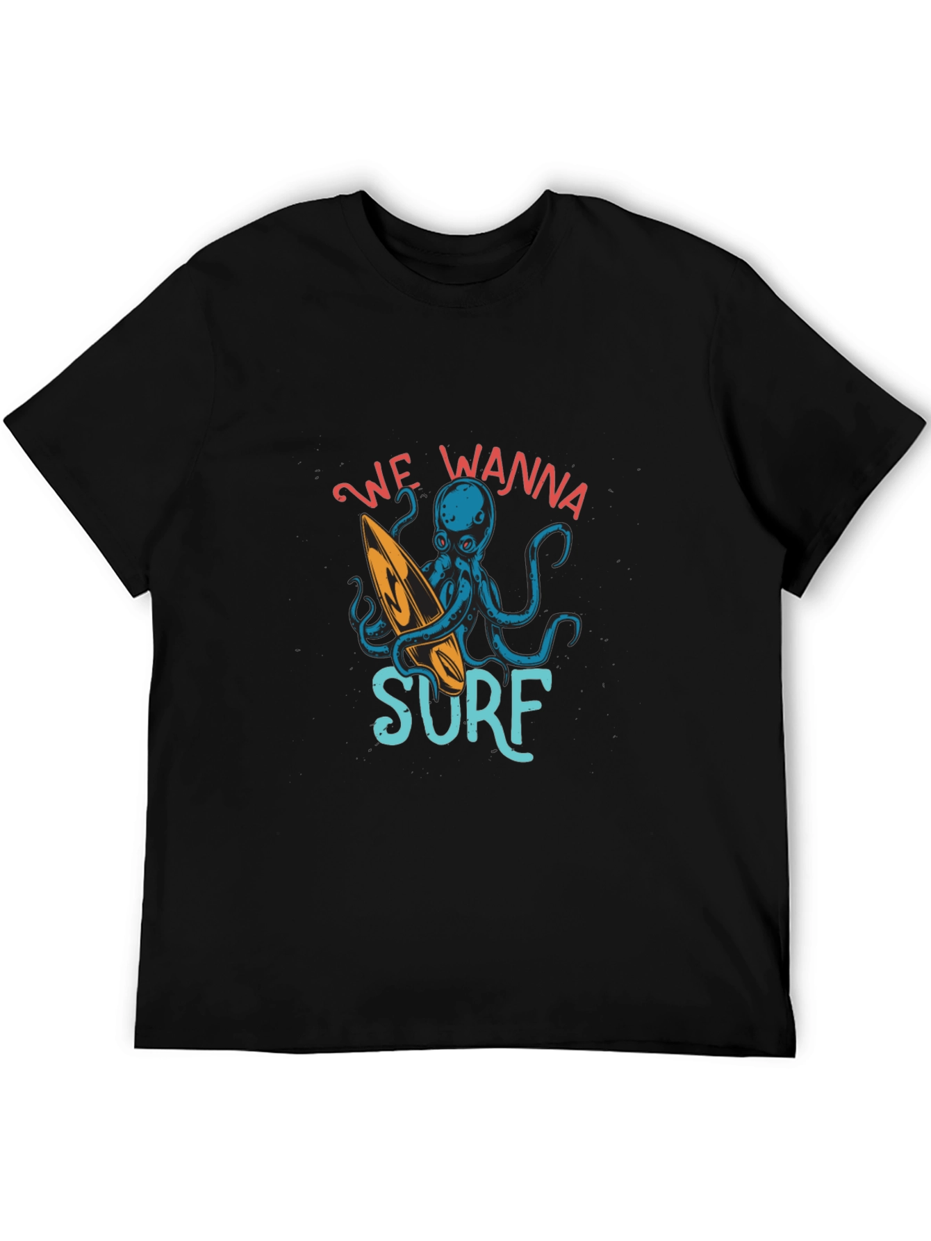 Octopus Surfer Graphic Tee - Wanna Surf
