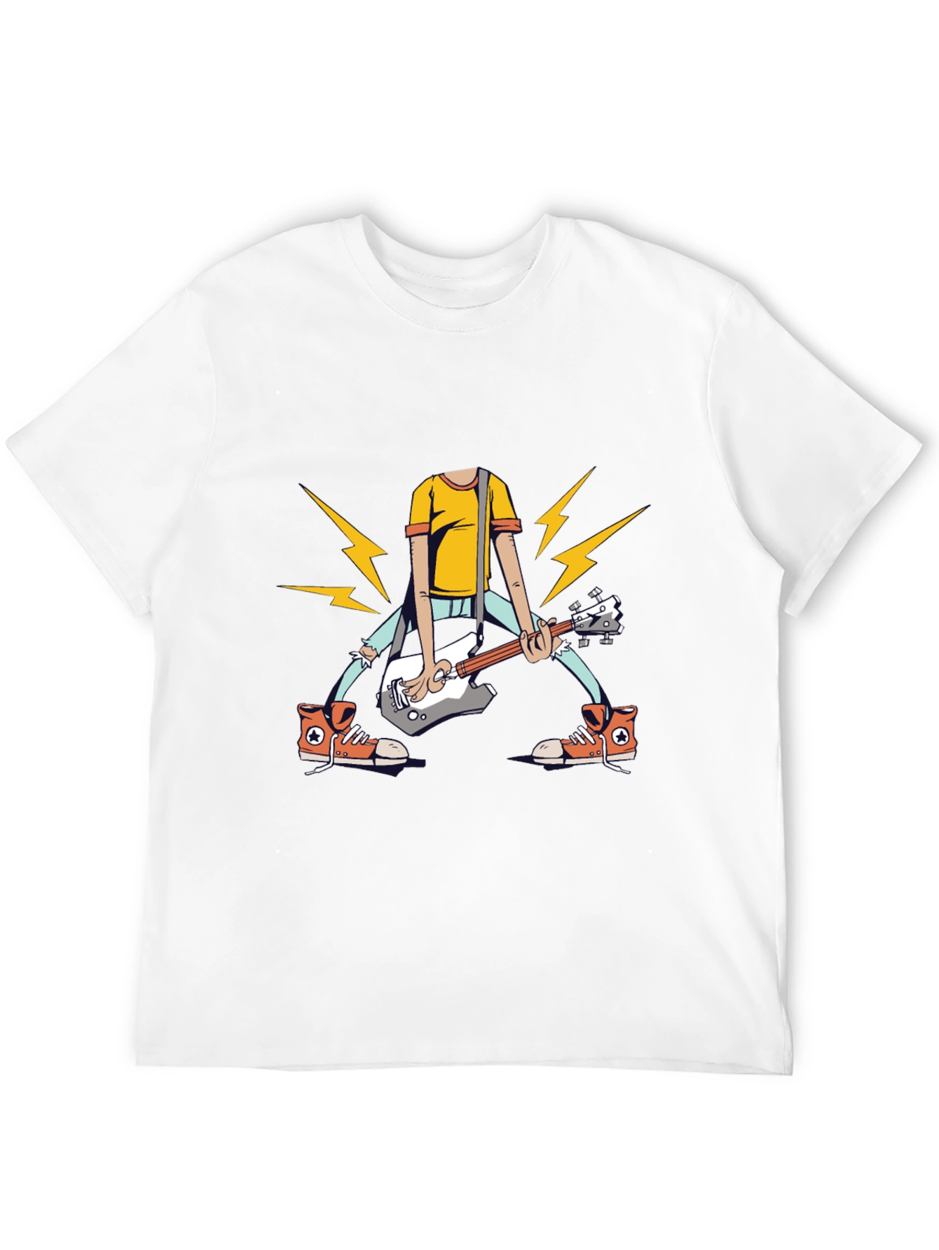 Rockstar Graphic T-Shirt - Unique Musician Design