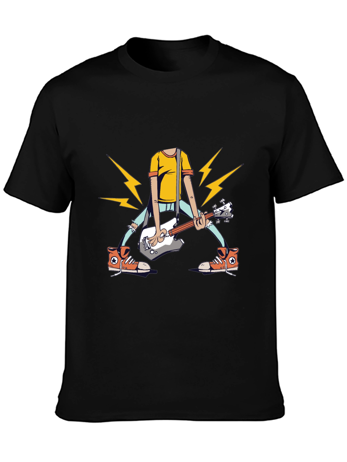 Rockstar Graphic T-Shirt - Unique Musician Design