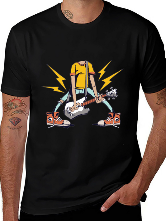 Rockstar Graphic T-Shirt - Unique Musician Design