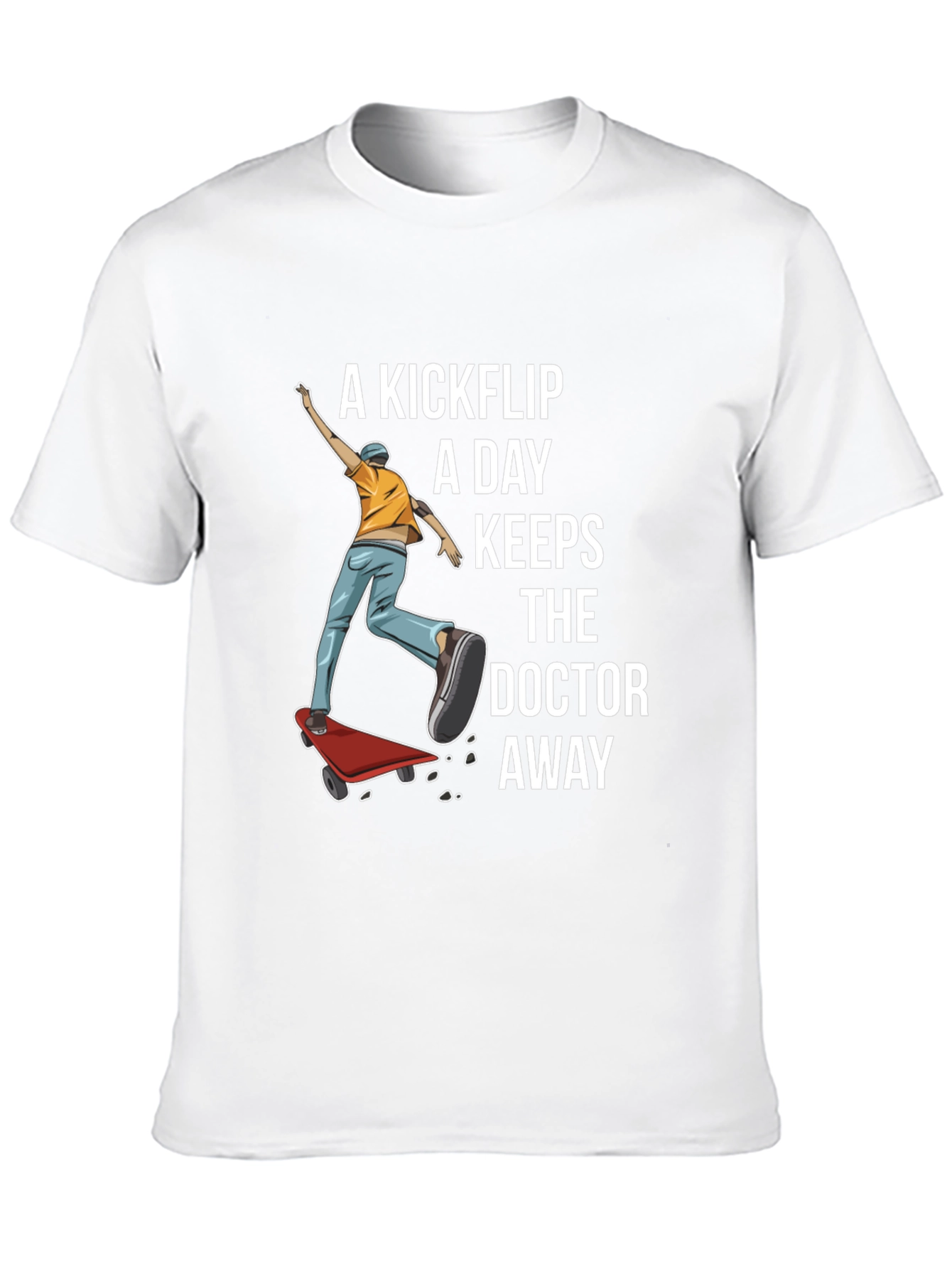 Kickflip Skateboard T-Shirt