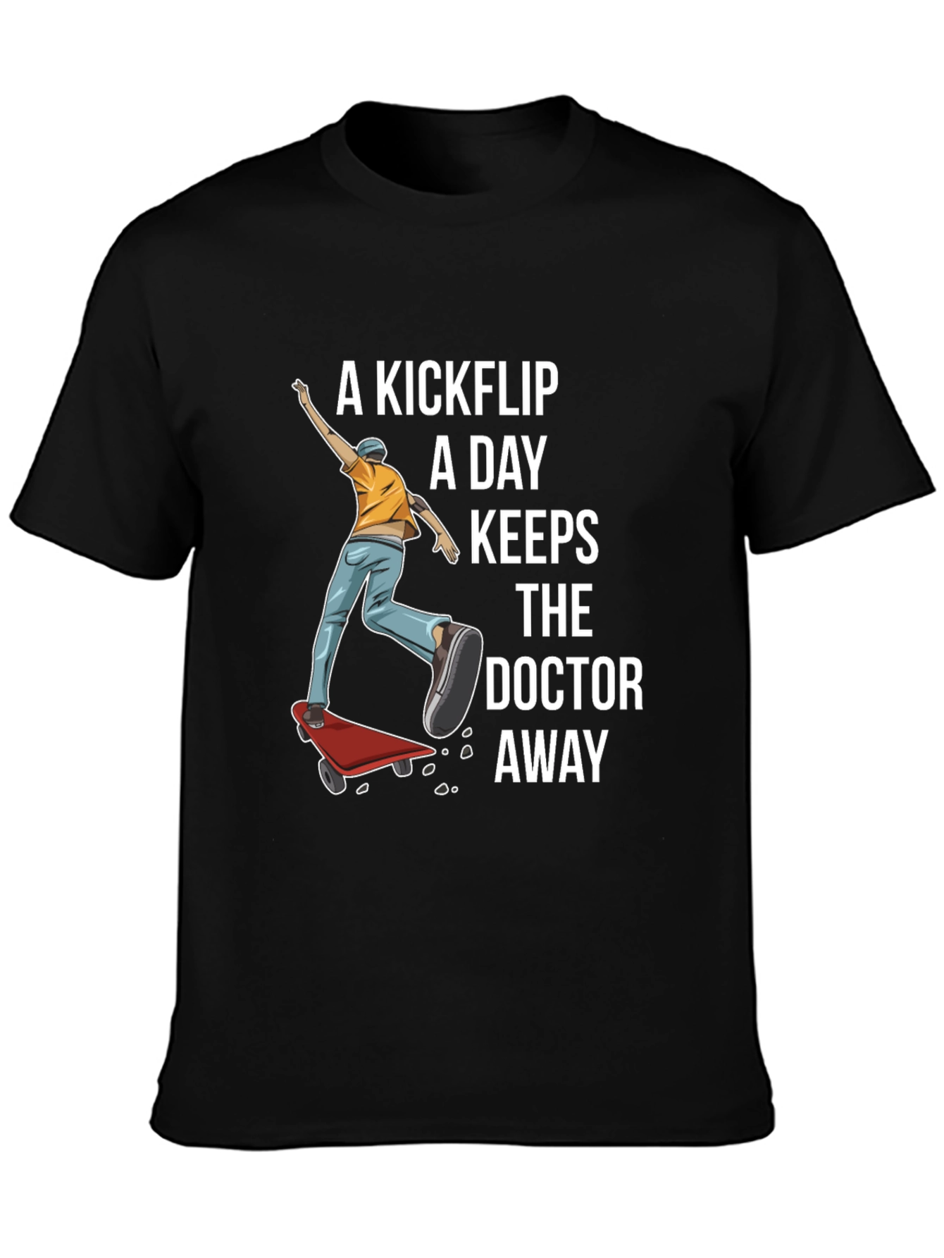 Kickflip Skateboard T-Shirt