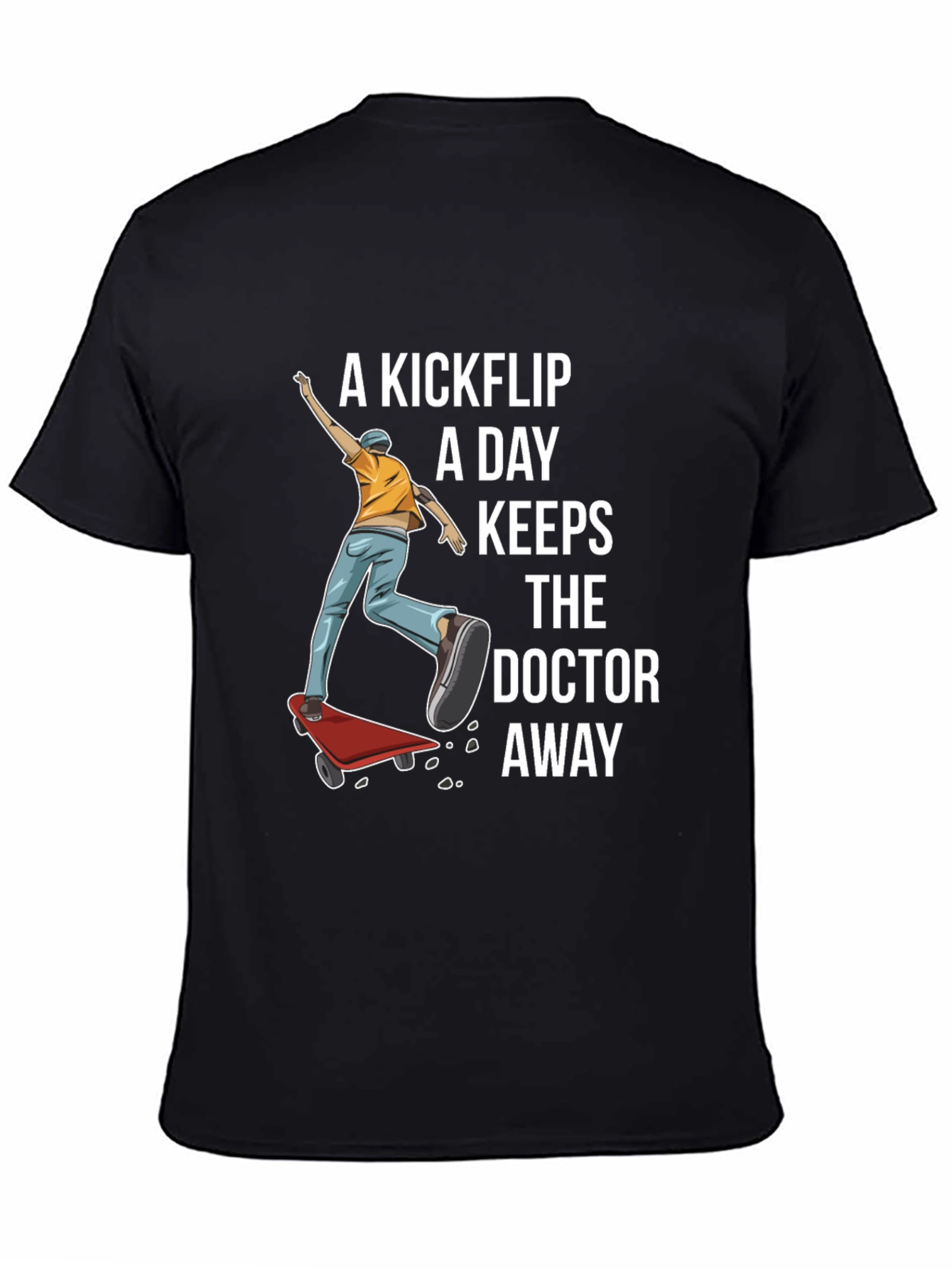 Kickflip Skateboard T-Shirt