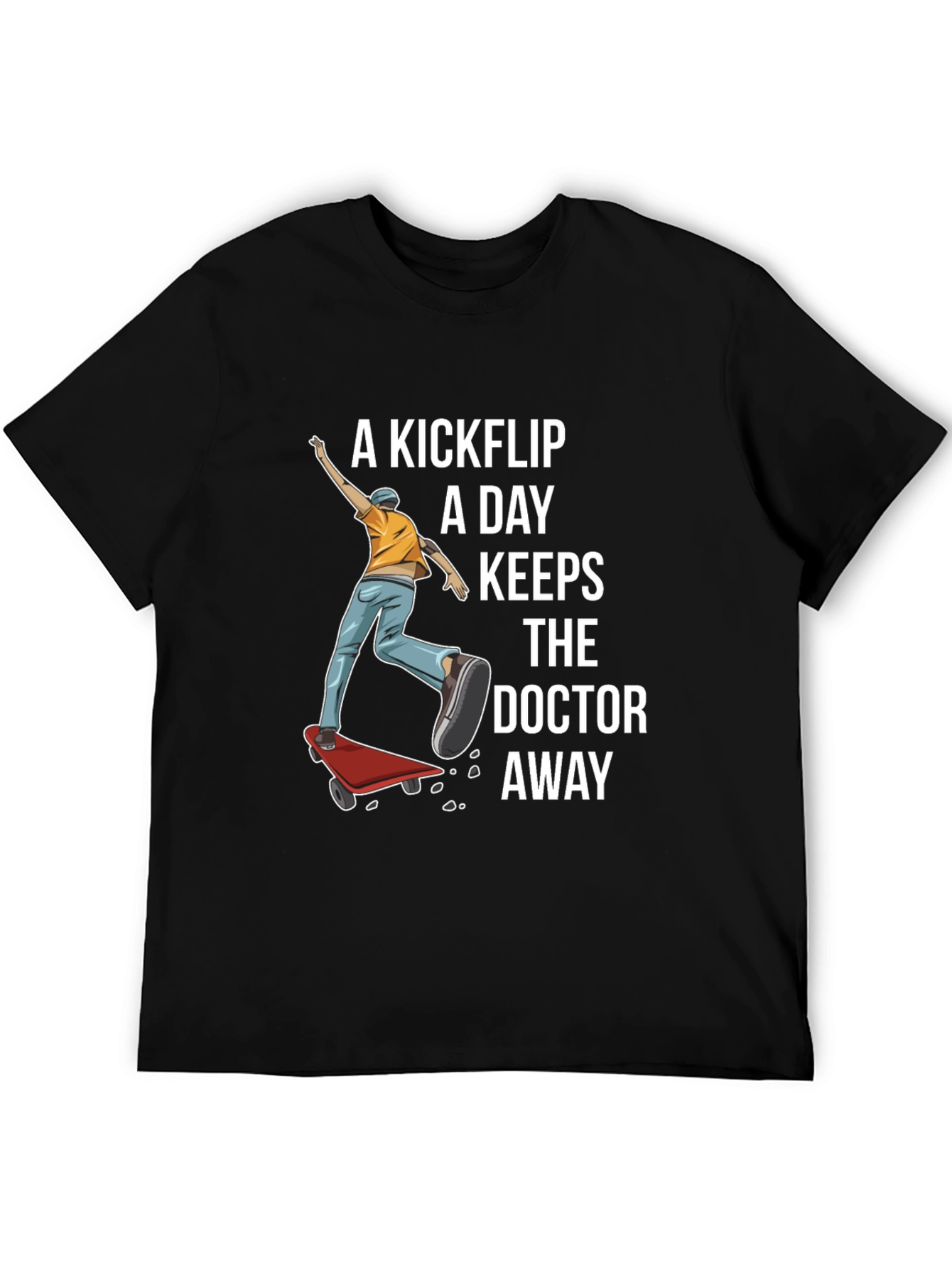 Kickflip Skateboard T-Shirt